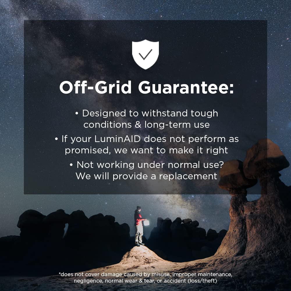 LuminAID Trio Solar Cube Lanterns with Phone Charger - LED Lamp for Camping, Hiking, and Travel - Emergency Light for Power Outages, Hurricane, Survival Kits