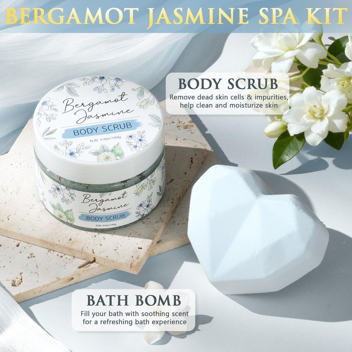 Mothers Day Birthday Gifts for Women Self Care Package Get Well Soon Gift Baskets, Thinking of You Sympathy Spa Gift Set w/ Crochet Flower Bouquet, Unique Gifts for Women Mom Sister Grandma Friends