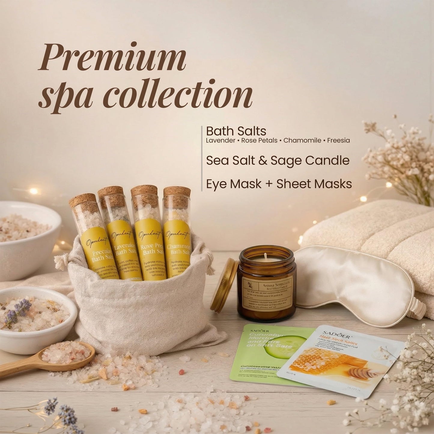 Opulent Luxury Self Care Gifts for Women - Hug in a Box Comfort Care Package - Spa Mothers Day Gift Set with 40 oz Tumbler & Cozy Blanket - Ideal for Thinking of You, Birthday, Sympathy & Corporate
