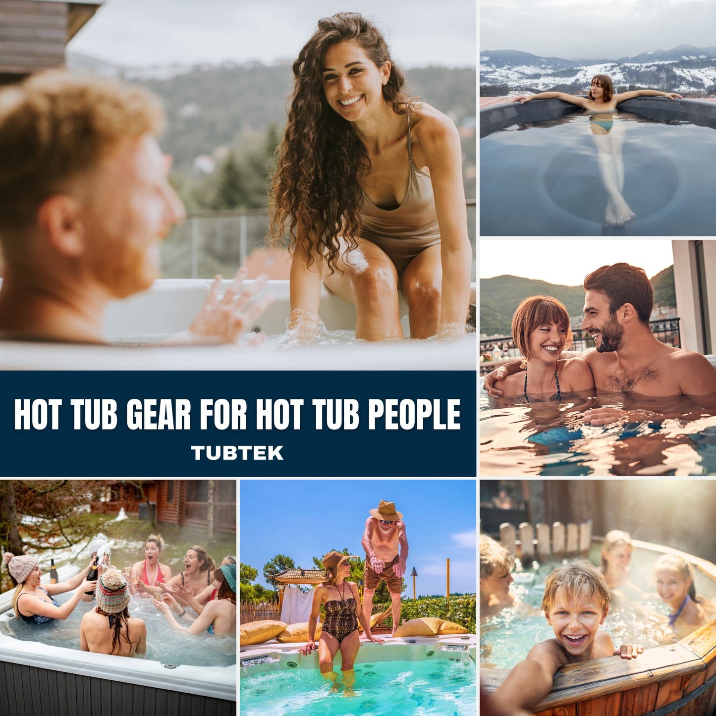 TUBTEK Hot Tub Chemical Bag (Black) | Hot Tub Storage For All Your Hot Tub Chemicals & Hot Tub Accessories | Holds All Major Chemical Brands and Essential Spa Accessories for Hot Tub