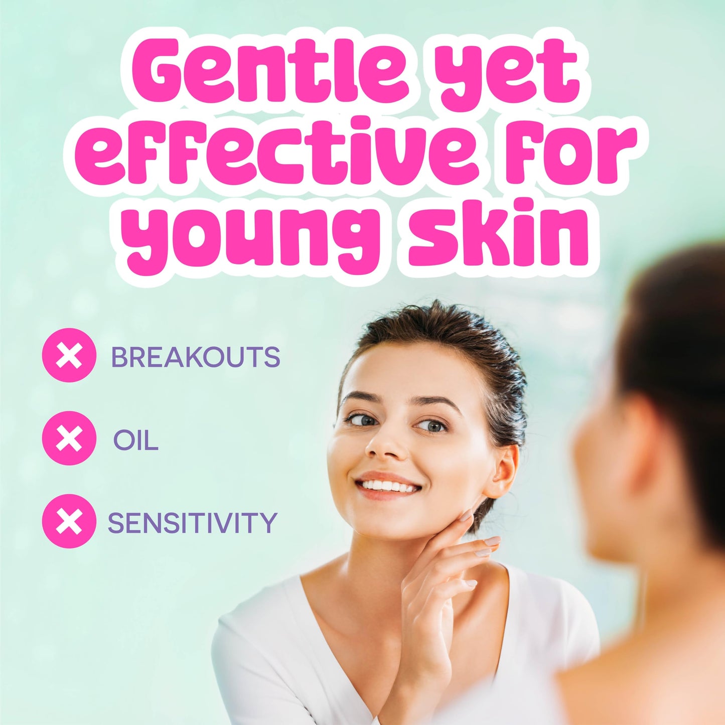 BeYoutiful Skin Care Gift Set for Teens, BFF Regimen 5-Piece kit for Sleepovers & Kids Skincare, Toner, Face Wash, Serum, Moisturizer Lotion & Lip Mask, Vegan, Cruelty-Free
