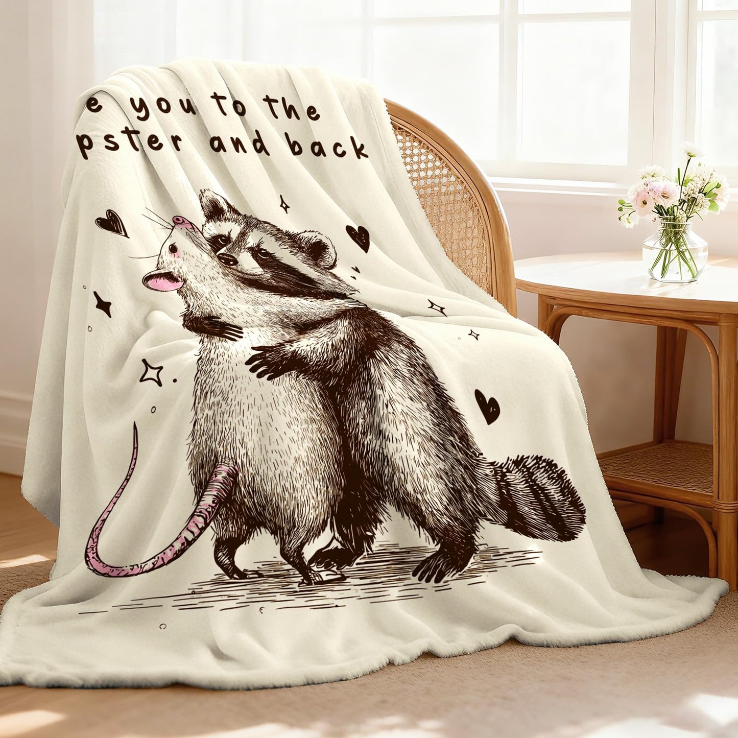 Gifts for Him Her, Anniversary Birthday Gift for Boyfriend Girlfriend Couple, Romantic I Love You Gifts for Women Men,Wedding Gifts for Wife Husband, Soft Throw Blankets 60"X50"