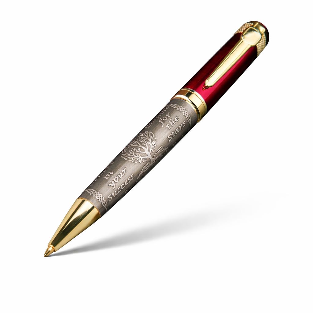 S&R Somit Fancy Pen with Gift Box - Luxury Pen – Best Writing Pen Gift for Men & Women, Valuable Business, Office, Executive Gift for Family & Friends - Fancy Pens – Special Engraving