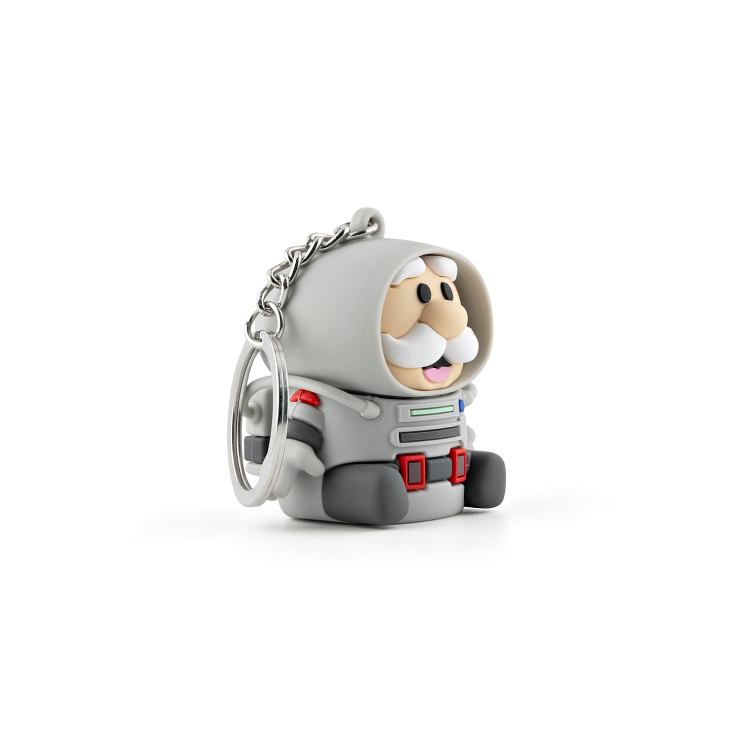 Official Dr. Simi Astronaut Pillbox Keychain – Mini Vitamin & Supplement Organizer | Travel-Friendly Medicine Container with Twist-Top Seal | Fun Soft-Touch Collectible for Wellness, Fans & Travelers