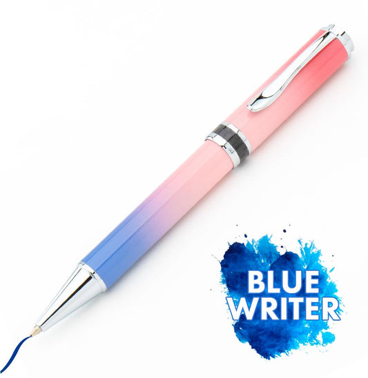 Monteverde USA Innova Ombre Fusion Luxury Ballpoint Pen – Charm Violet/Pink/Magenta Gradient Finish – Smooth Blue Gel Ink – Italian-Inspired, Refillable Parker-Style Pen
