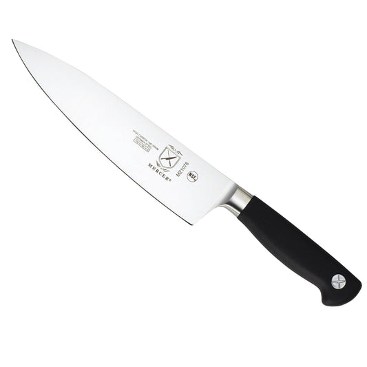 Mercer Culinary M21078 Genesis 8-Inch Short Bolster Chef's Knife,Black