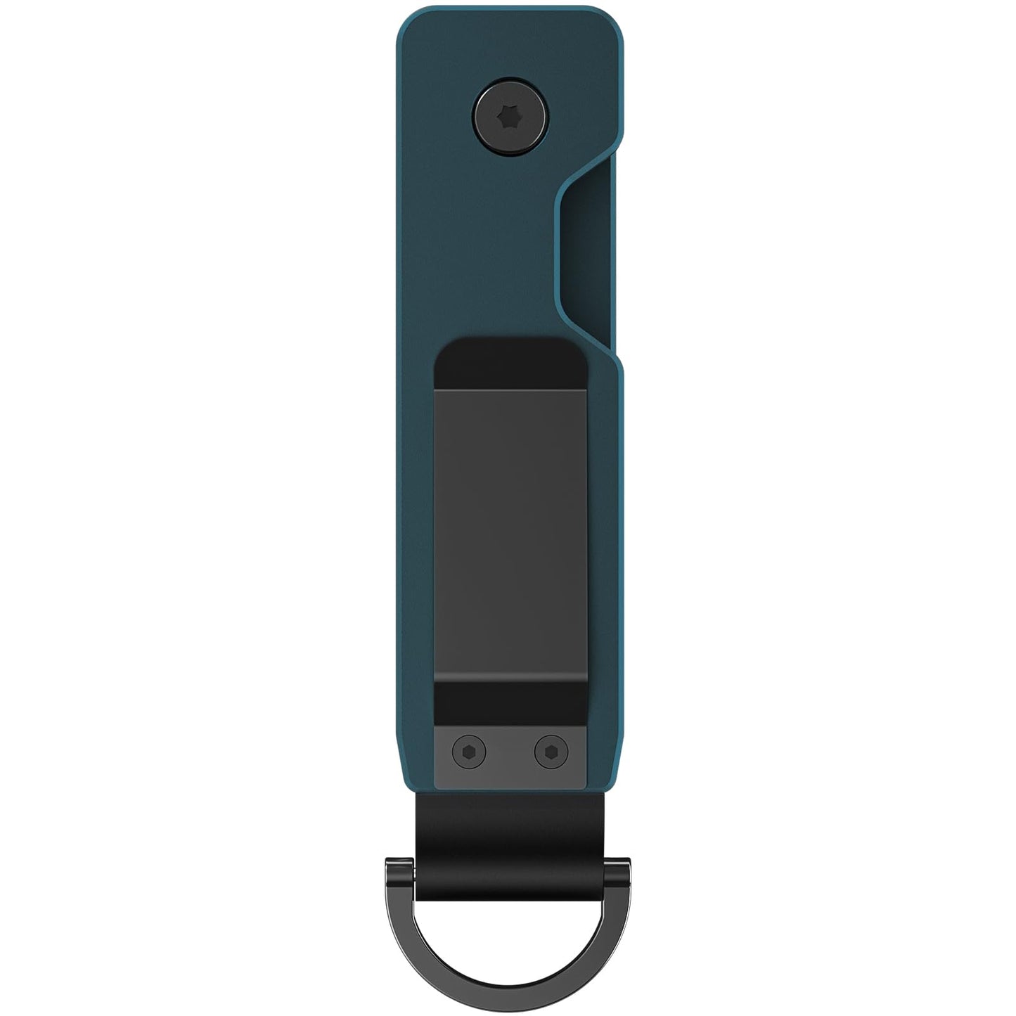 TUXON Key Organizer For Men - Compact Metal Key Holder | Minimalist Innovative Keyholder | Smart Keychain Secures 1-5 Keys (BLUE)