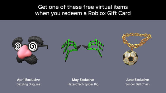 Roblox $50 Physical Gift Card [Includes Free Virtual Item] [Redeem Worldwide]