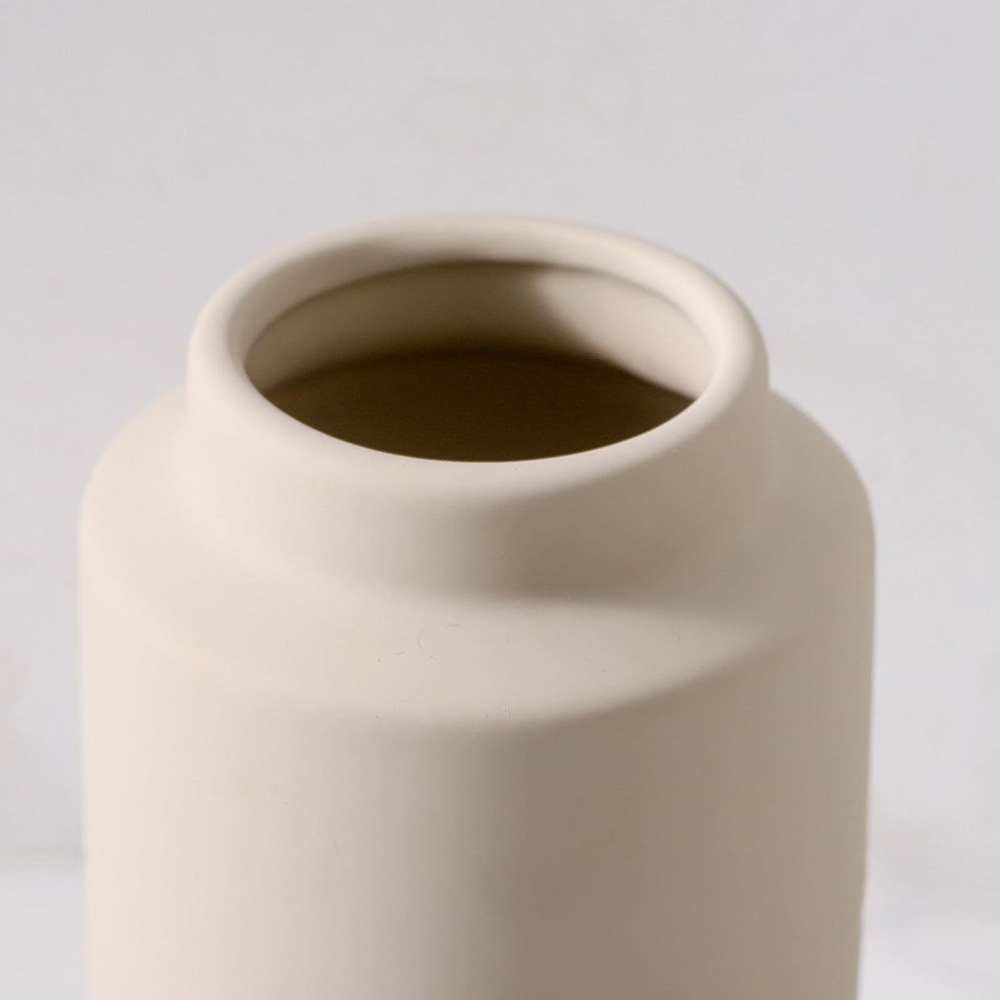 Ceramic Vase Set of 3, Modern Decorative Vases for Home Decor, Small Flower Pottery Vase Sets, Boho Farmhouse Rustic Vases for Living Room, Kitchen, Bedroom, Bathroom, Shelf, Table