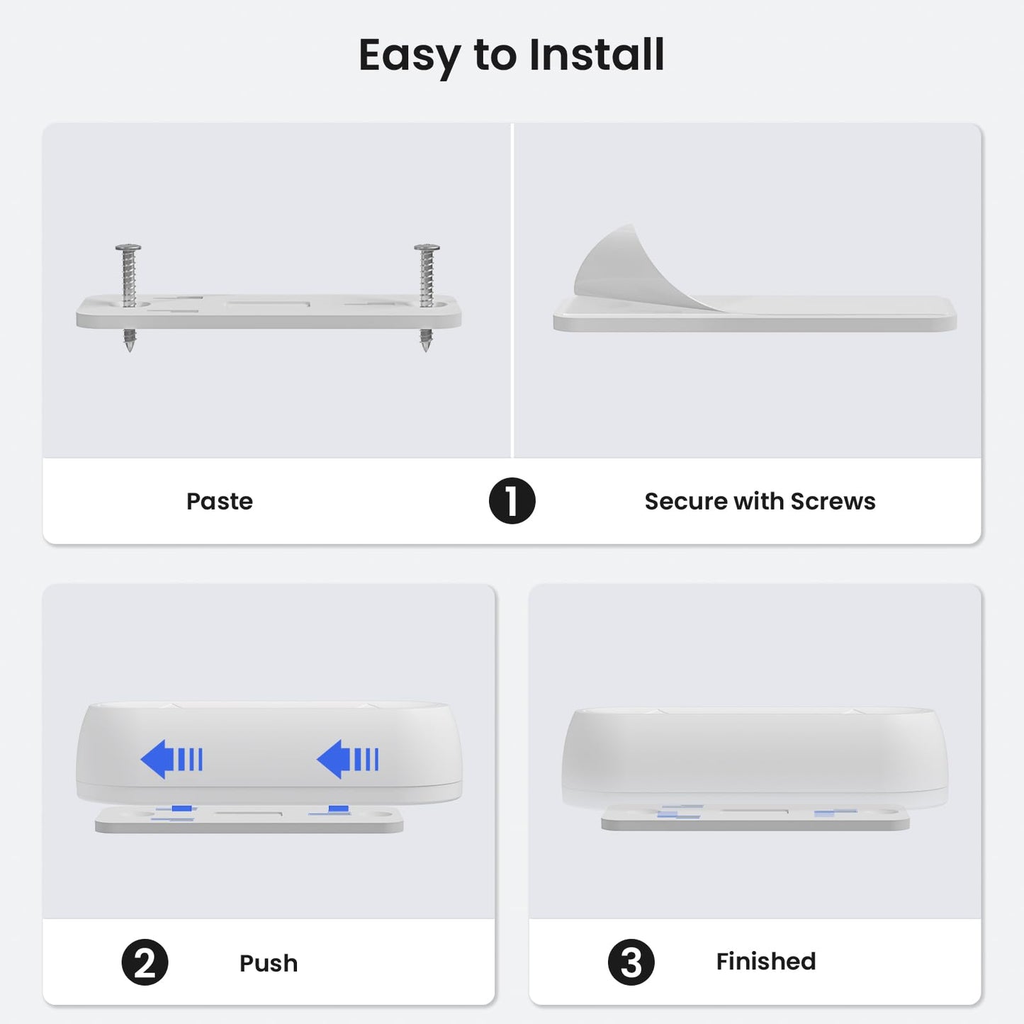 Mailbox Alarm, Wireless Long Range Mailbox Alert, Mailbox Chime Notification System 600 ft Long Range LED Light Flashing and Sound Reminderser Station for Delivered Mail