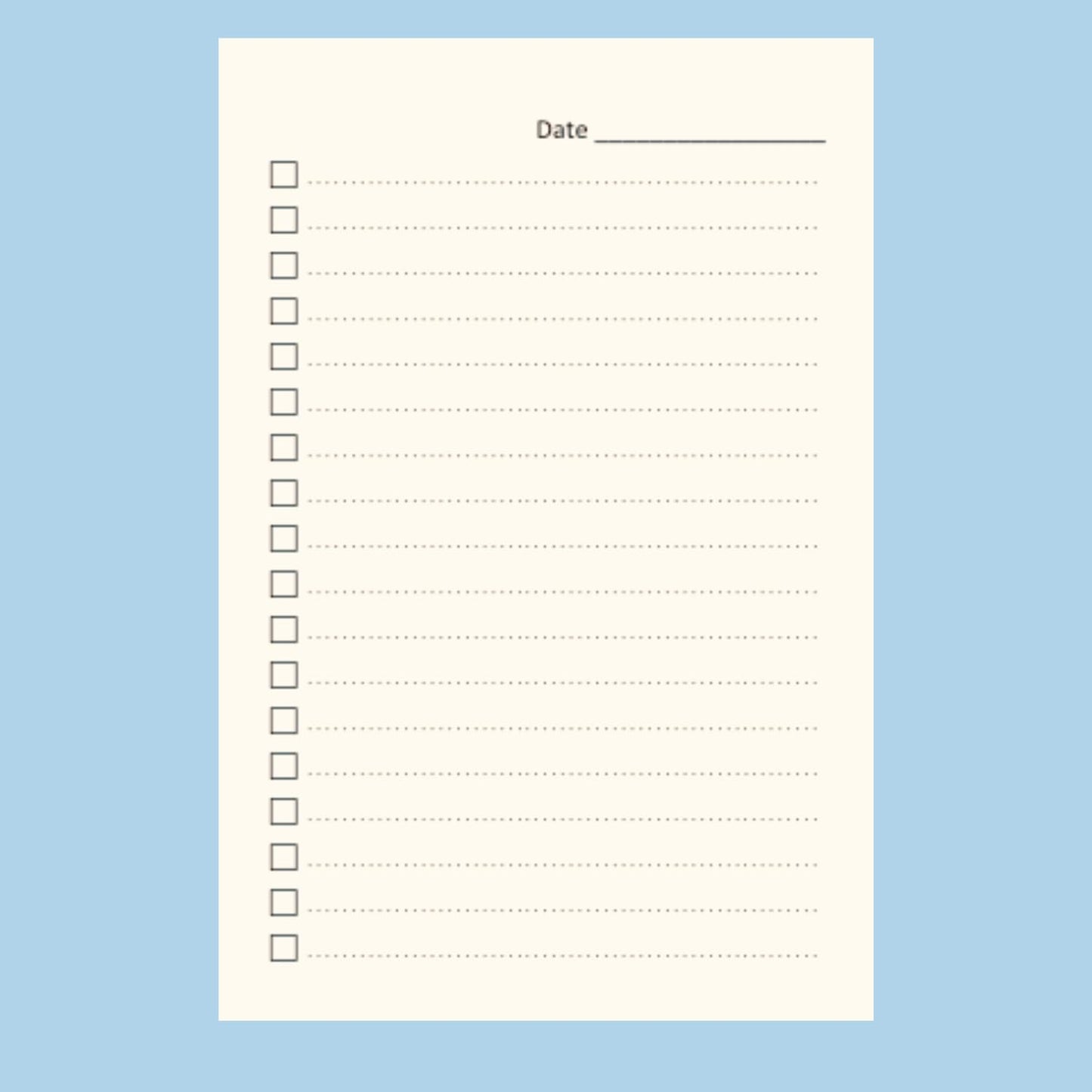 RICCO BELLO Hardcover Pocket to Do List, Undated, Faux Leather Notebook with Pen Holder, For Work, School, Home, Productivity Planner, 4.25 x 6 inches (Purple)
