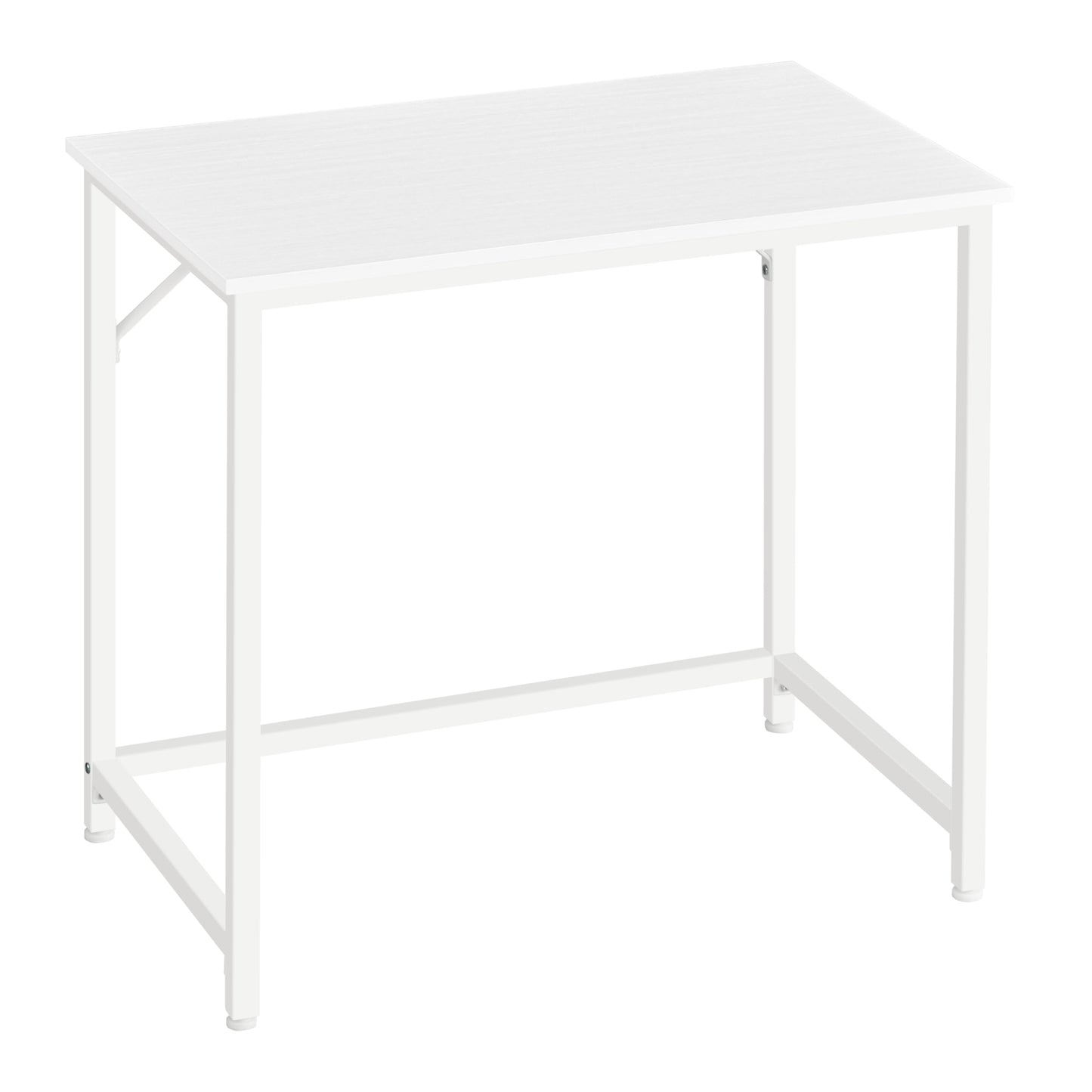 VASAGLE Computer Desk, Office Work Desk, 31.5 x 19.7 x 29.9 Inches, for Study, Bedroom, Home Office, Living Room, Maple White and Cloud White ULWD038W44