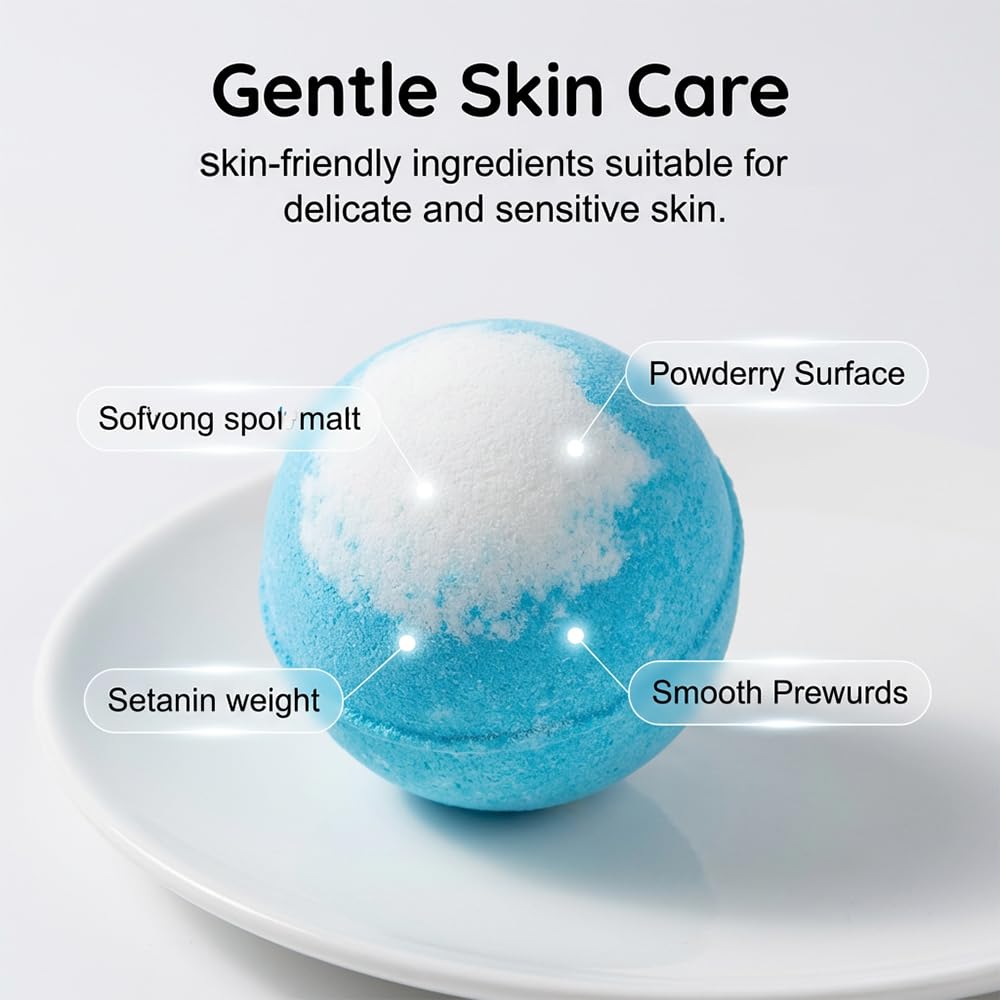 Bath Bombs with Surprise Inside, 2026 New 12/24 Pack Ocean Toy Bath Salt Ball Sleeve Box Bath Bombs, Animal Theme Fizzy Bubble Bath, Bath Fizzies Gift Set for Women (Land Animal 24Pack)