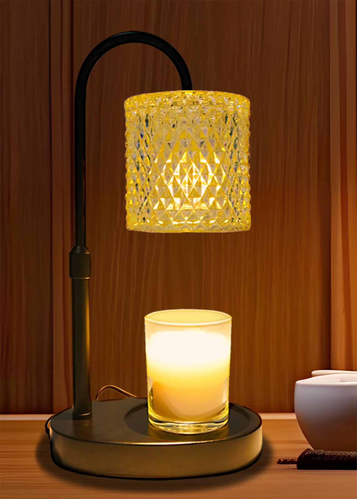 Pyong Candle Warmer Lamp with Timer Dimmable Height Adjustable, Birthday Gifts for Women Mom, House Warming Gifts New Home Decor, Candle Warmer for Jar Candles