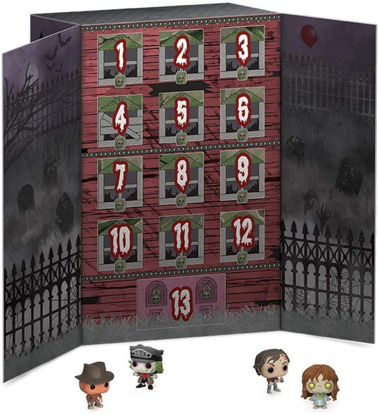 Funko Advent Calendar: 13 Day Spooky Halloween Countdown,Calendar - 13 Pocket Pop! Horror Franchise Vinyl Figures