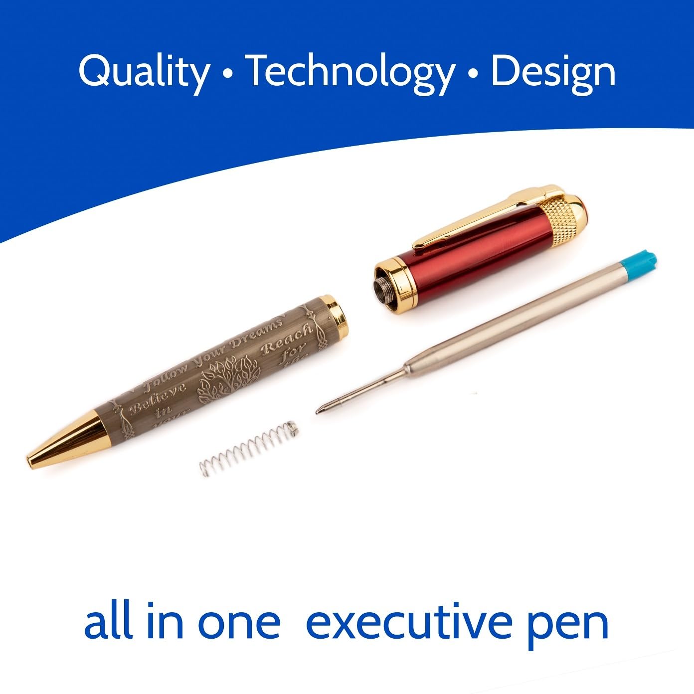 S&R Somit Fancy Pen with Gift Box - Luxury Pen – Best Writing Pen Gift for Men & Women, Valuable Business, Office, Executive Gift for Family & Friends - Fancy Pens – Special Engraving