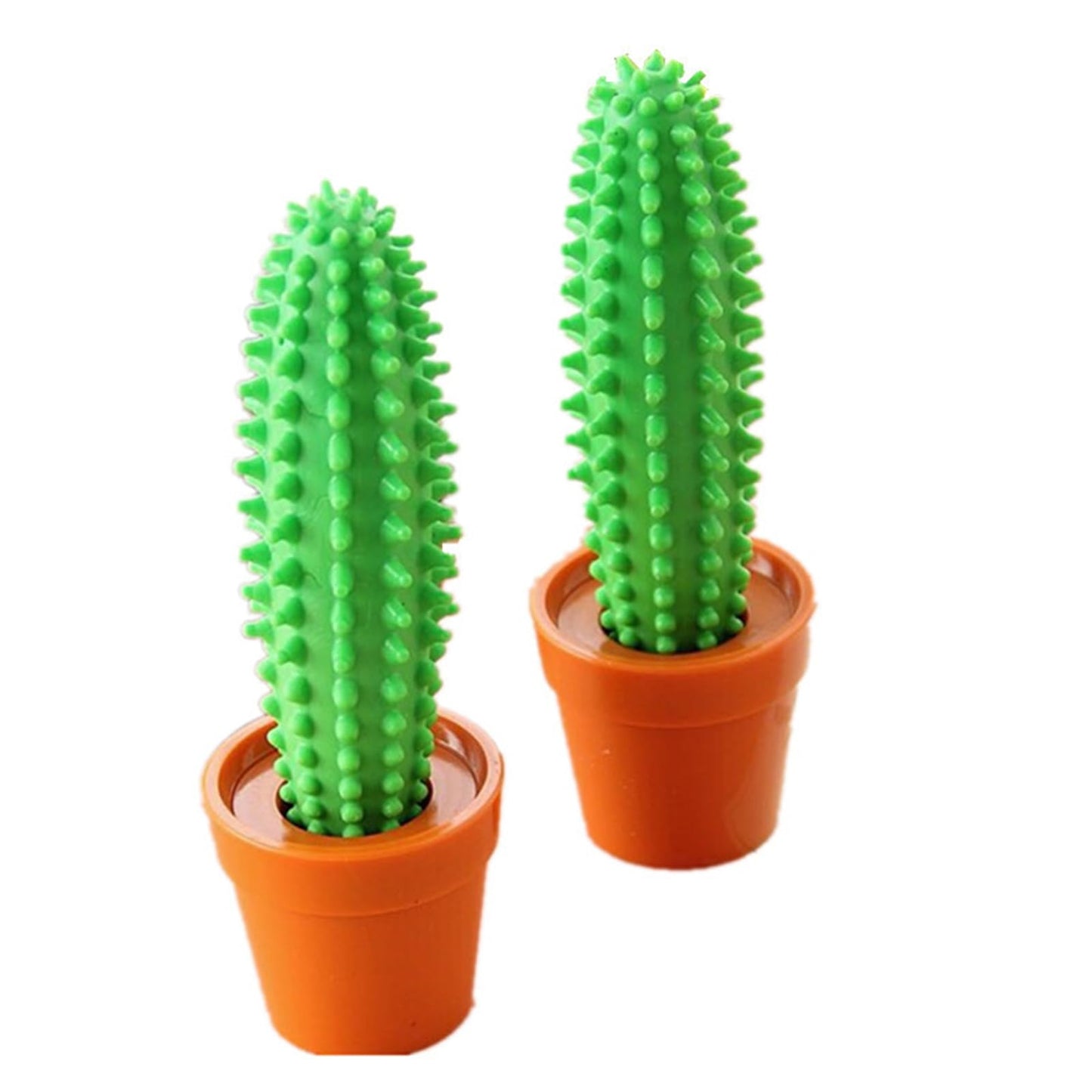 Senroce 3 Pack Cactus Pens, Realistic Plant Pen Artificial Succulent Pot Pens with Cute Novelty Desk Decor And Fun Office Supplies Blue Ink for Coworkers, Friends, Plant Lovers