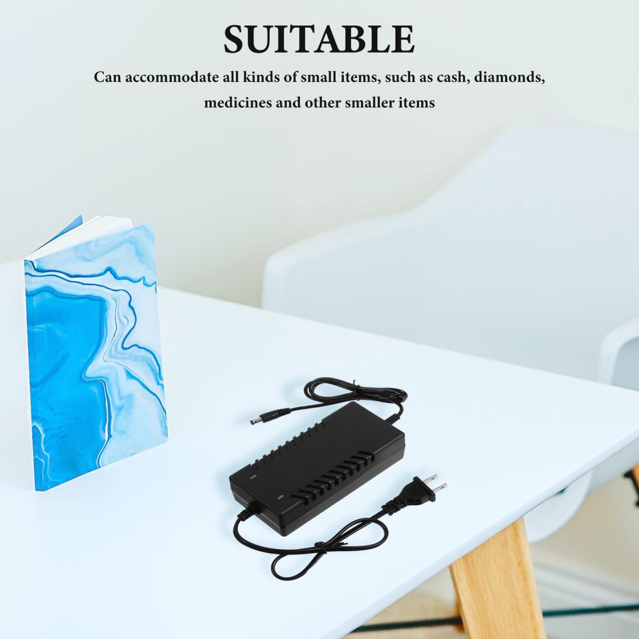 AUTSUPPL Secret Hiding Containers: Fake Charger Secret Stash Compartments Wall Plug Hidden Safes Cash Jewelry Pills Money Storage for Travel Home Security
