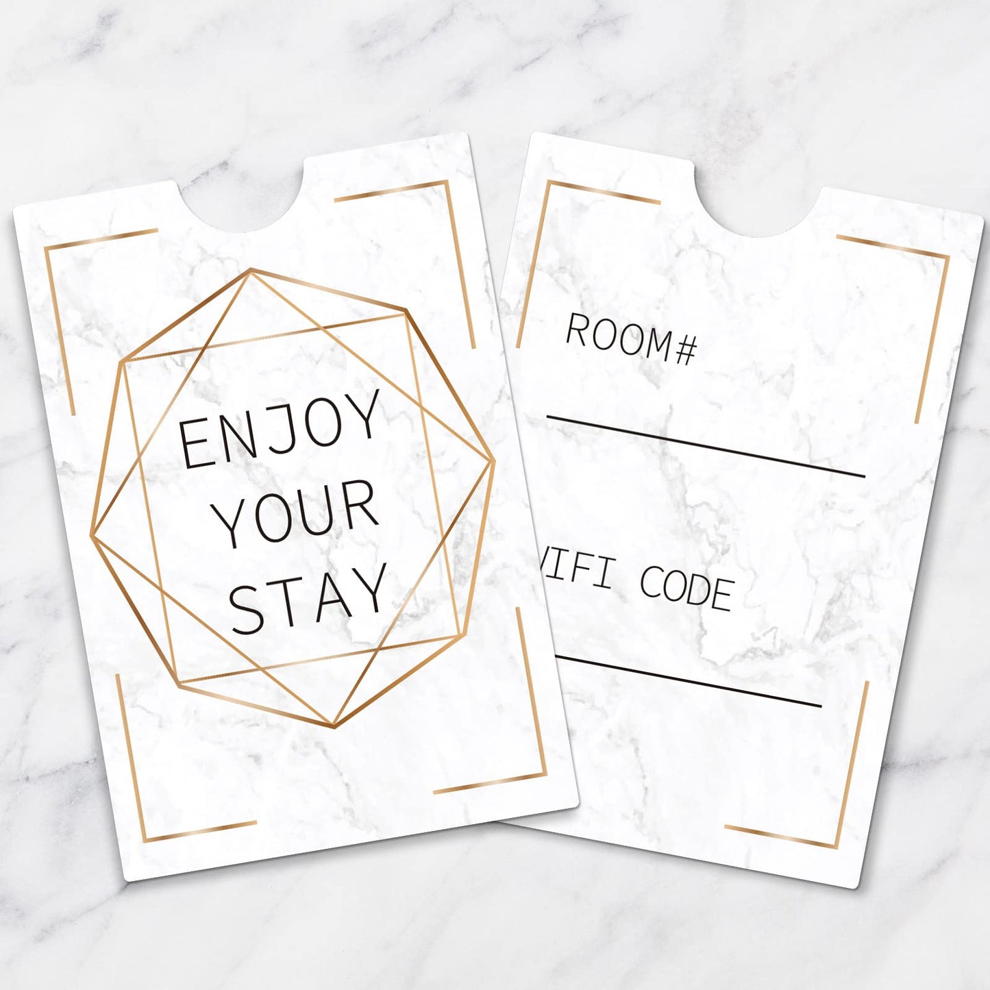 Qeeenar 2000 Pcs Envelopes Hotel Key Card Holder Sleeves Credit Sleeve Gift Holders Hotel Key Card Packet Keycard Envelope Sleeve for Business Office 2.4 x 3.5 Inch(Elegant)