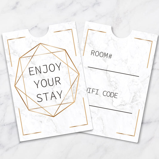 Qeeenar 2000 Pcs Envelopes Hotel Key Card Holder Sleeves Credit Sleeve Gift Holders Hotel Key Card Packet Keycard Envelope Sleeve for Business Office 2.4 x 3.5 Inch(Elegant)