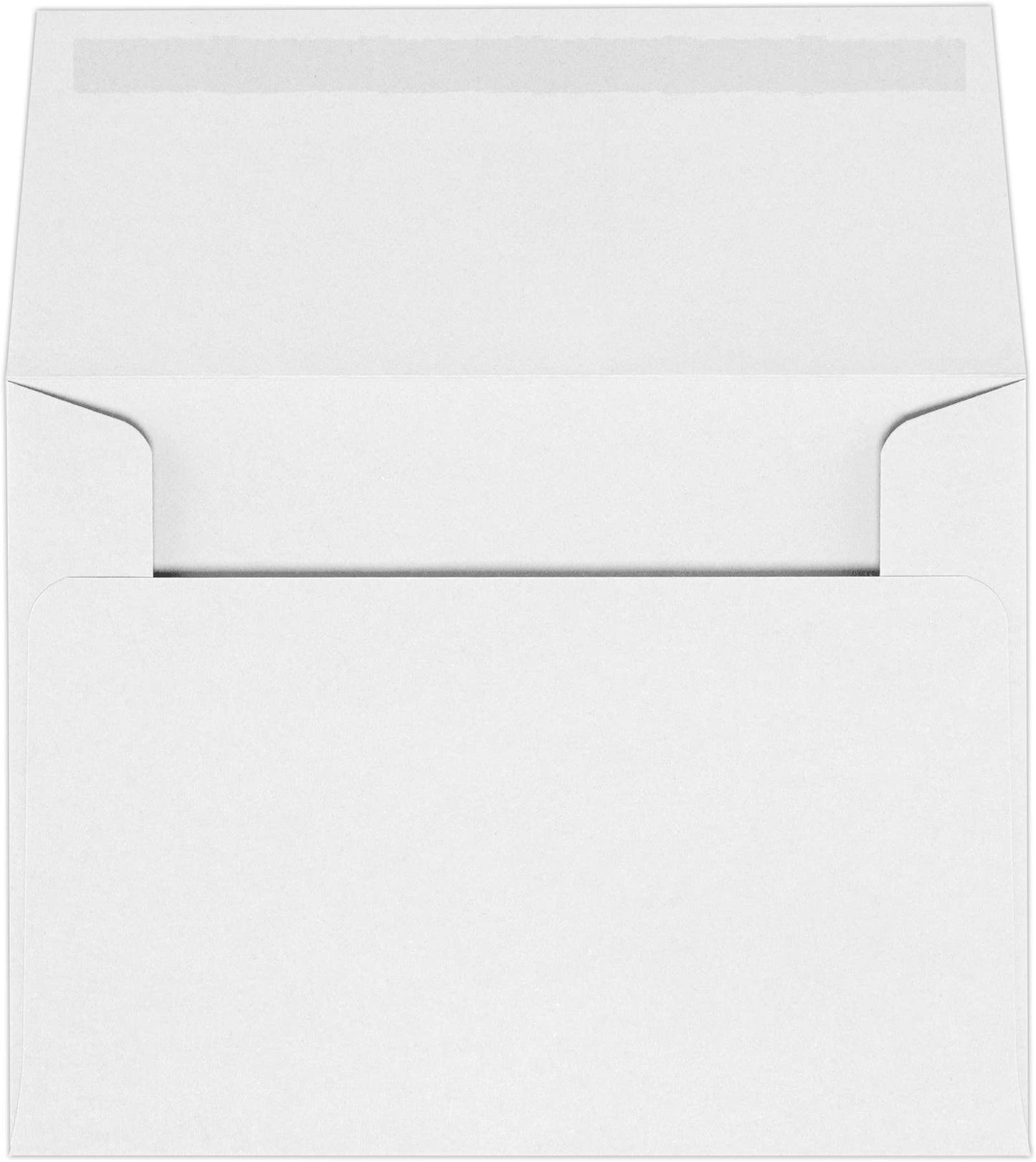 LUXPaper A2 Invitation Envelopes (4 3/8 x 5 3/4) - 70lb. Classic Linen Avon Brilliant White (1000 Qty.) | Perfect for Invitations, Announcements, Sending Cards, RSVP Cards | 4870-70AWLI-1M