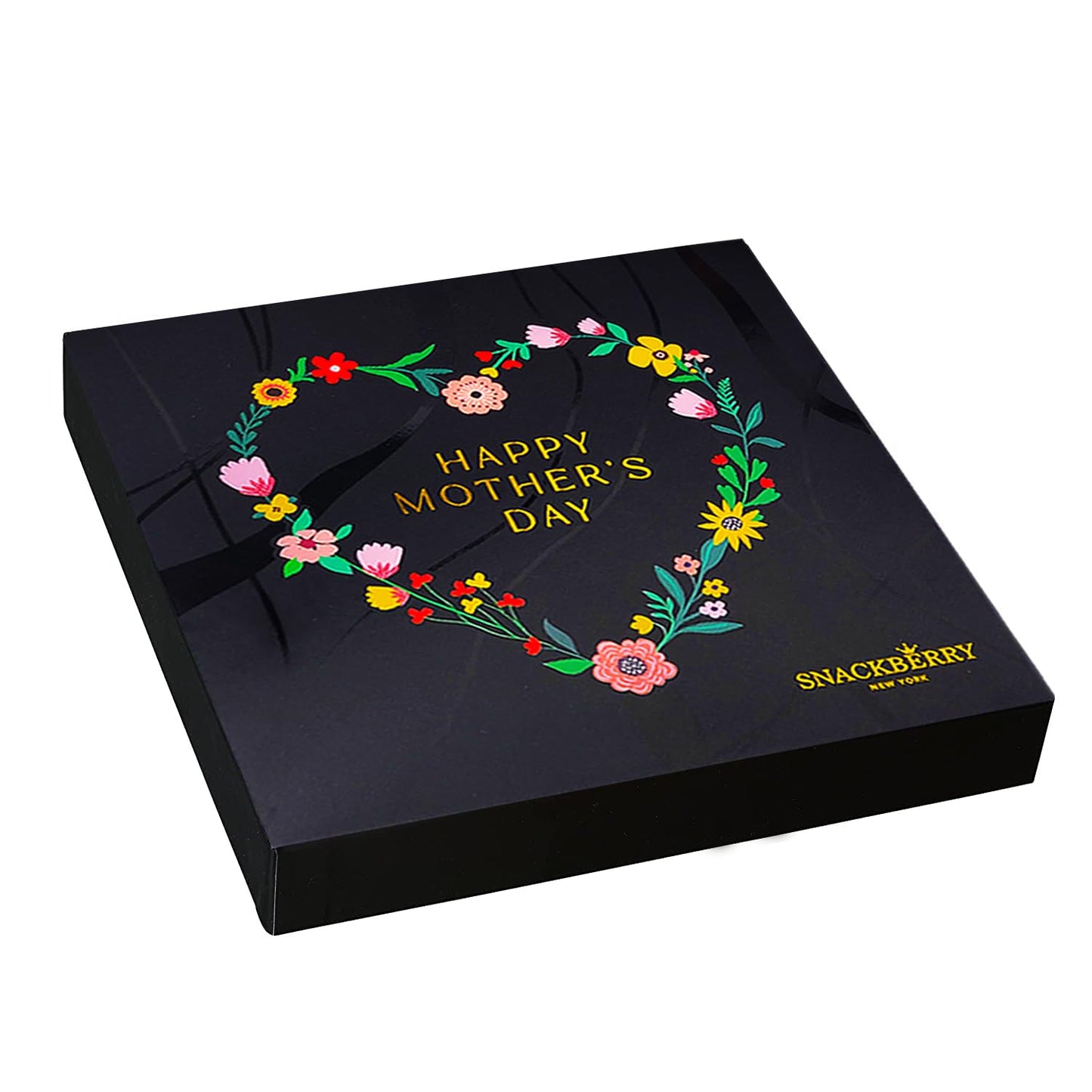Snackberry Mothers Day Dried Fruit Basket, Gourmet Snack Box, in Elegant Drawer Window Box, Healthy Gift Snack Box for Women. Kosher Parve (Single)