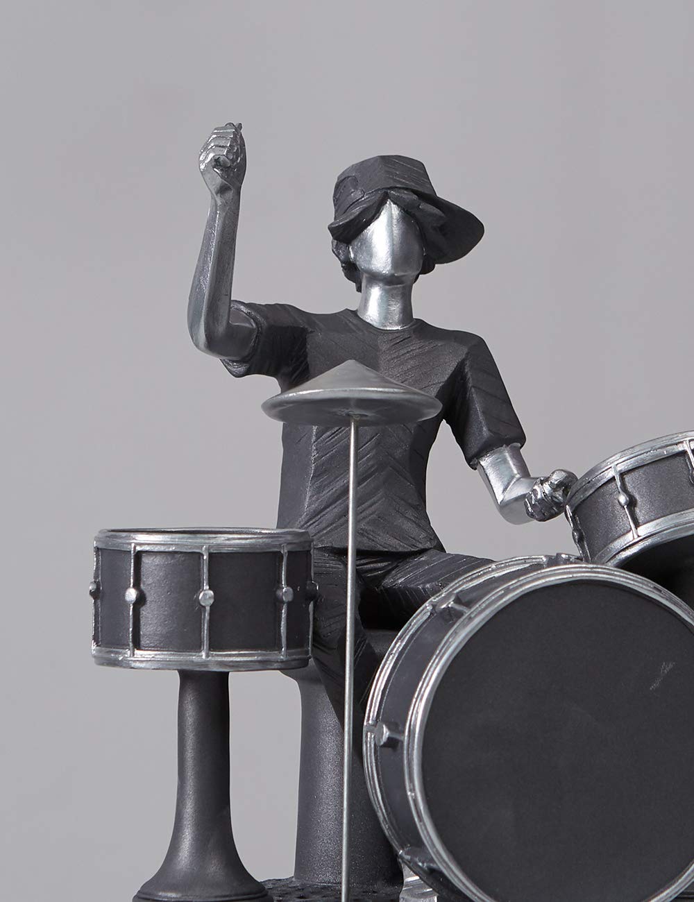 NENBOLEC Music Decor Statue Modern Figurine Sculpture Piano Gifts Table Centerpiece Arts for Bedroom Home Shelf Polyresin 8.1 Inch