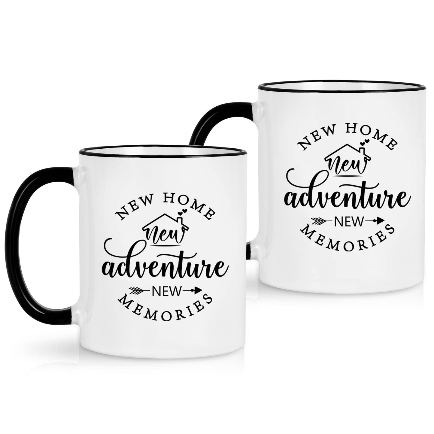 Cabtnca House Warming Gifts New Home, New Home Gift Ideas for Women Men Couple, Christmas Housewarming Gifts, Closing Gift for House Buyers, First Apartment Essentials, 11Oz Pack of 2