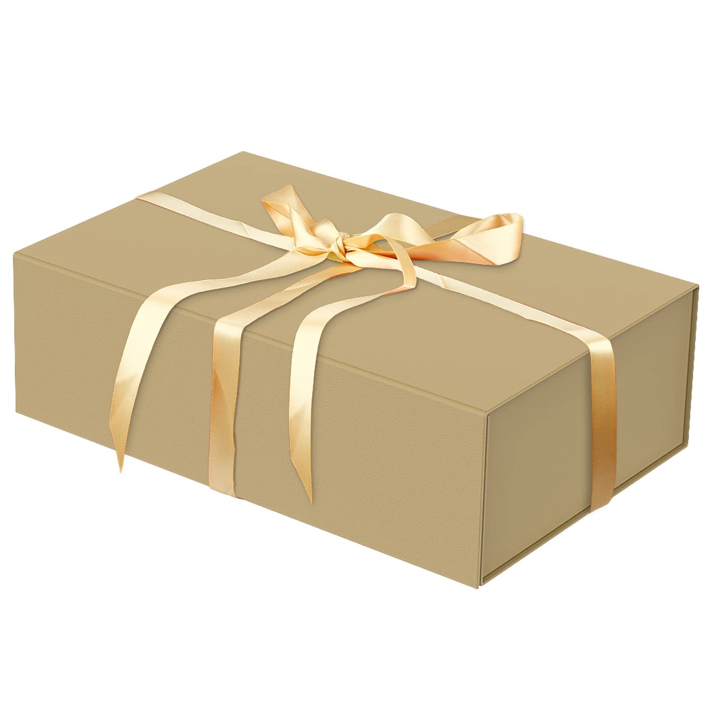 HavrePac Luxury Large Gift Box 13.8"x9"x4.3" Storage Box Ribbon Magnetic Closure for Luxury Packaging Box for Valentine's Day, Mother's Day, Birthdays, Bridal Gifts,Weddings
