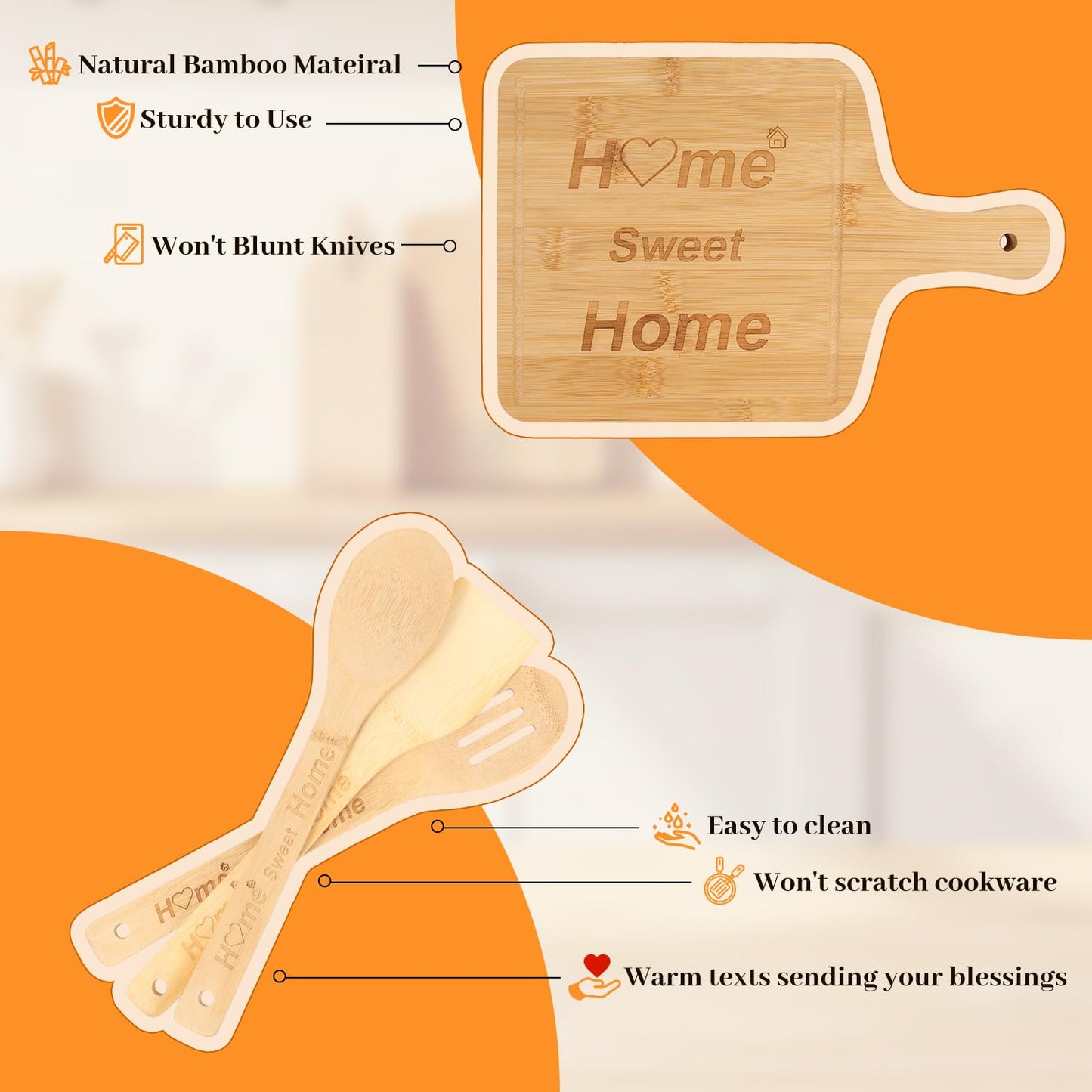 Hoomast House Warming Gifts New Home, 12 Pcs Housewarming Gift Ideas, New House Gift Basket for Homeowners Couples Women, Closing Gifts for Home Buyers
