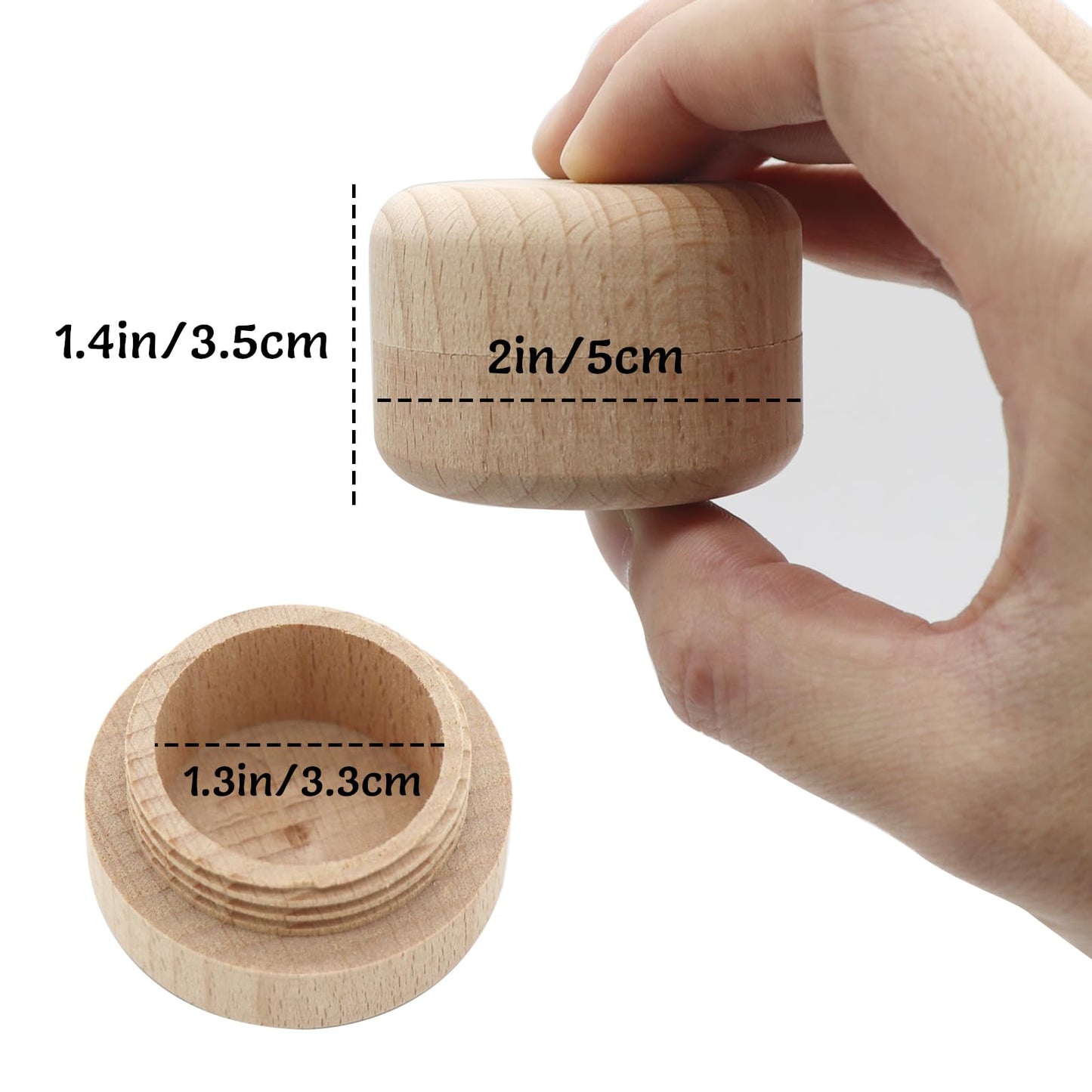 Liannan Custom Wooden Pet Fur Keepsake - Personalized Engraved Dog Ears and Tooth Box, Memorial Box, Loss Sympathy Gift for Dogs and Cats(style 8)