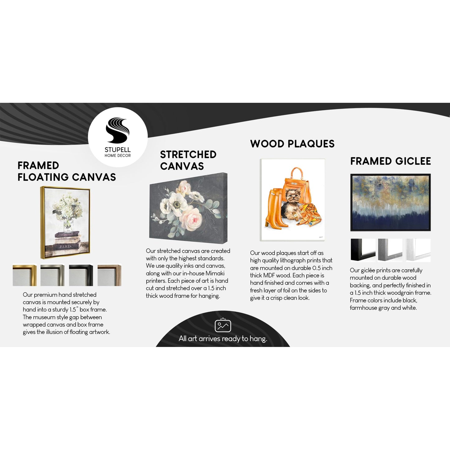 The Stupell Home Décor Collection Spells for Sale Curses Extra Black and Orange Spider Typography