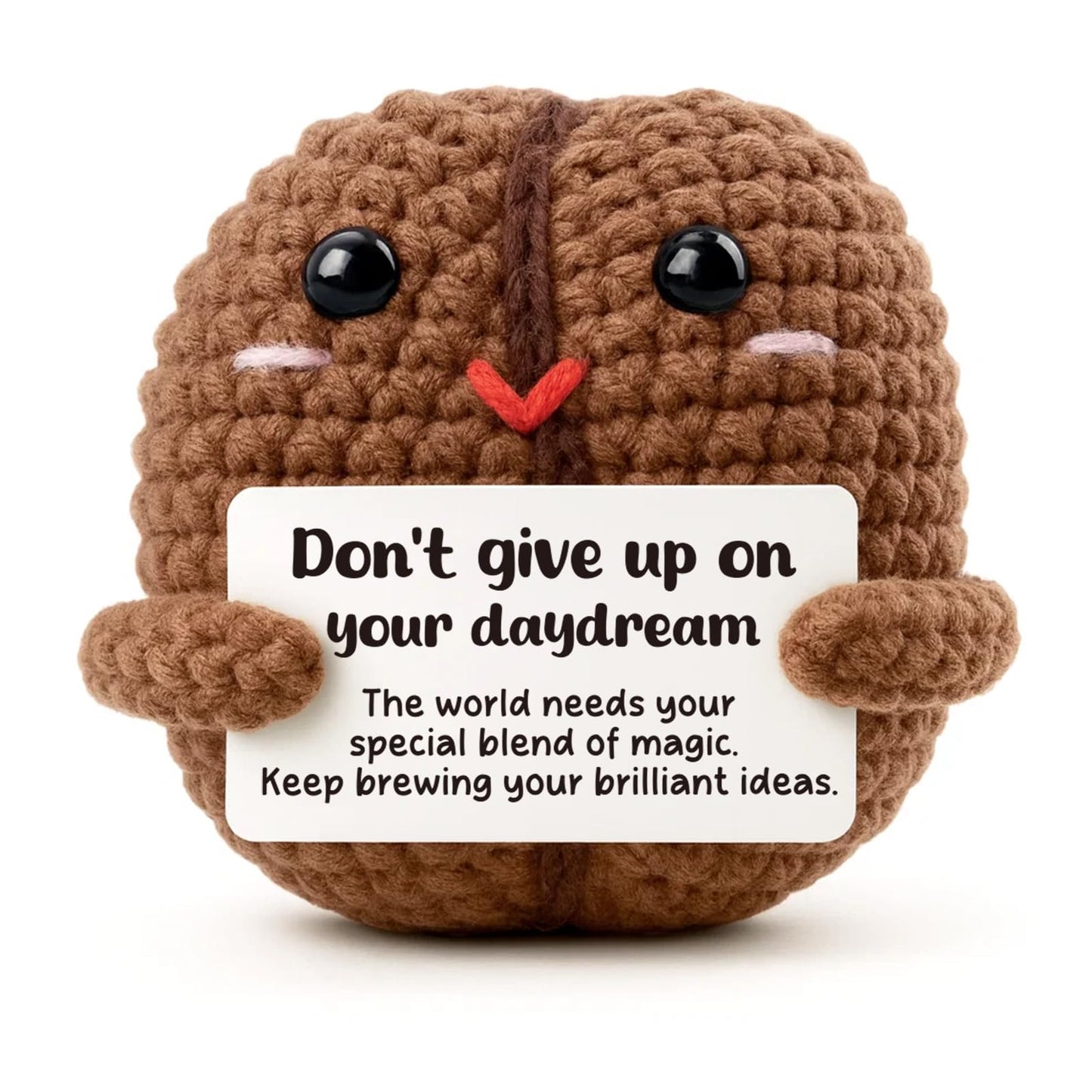 Heartfelt Gifting Creative Encouragement Gift for Artist Writer - Dream Big Positive Emotional Support Gift for Musician Small Business Owner - Dont Give Up On Your Daydream Handmade Decor