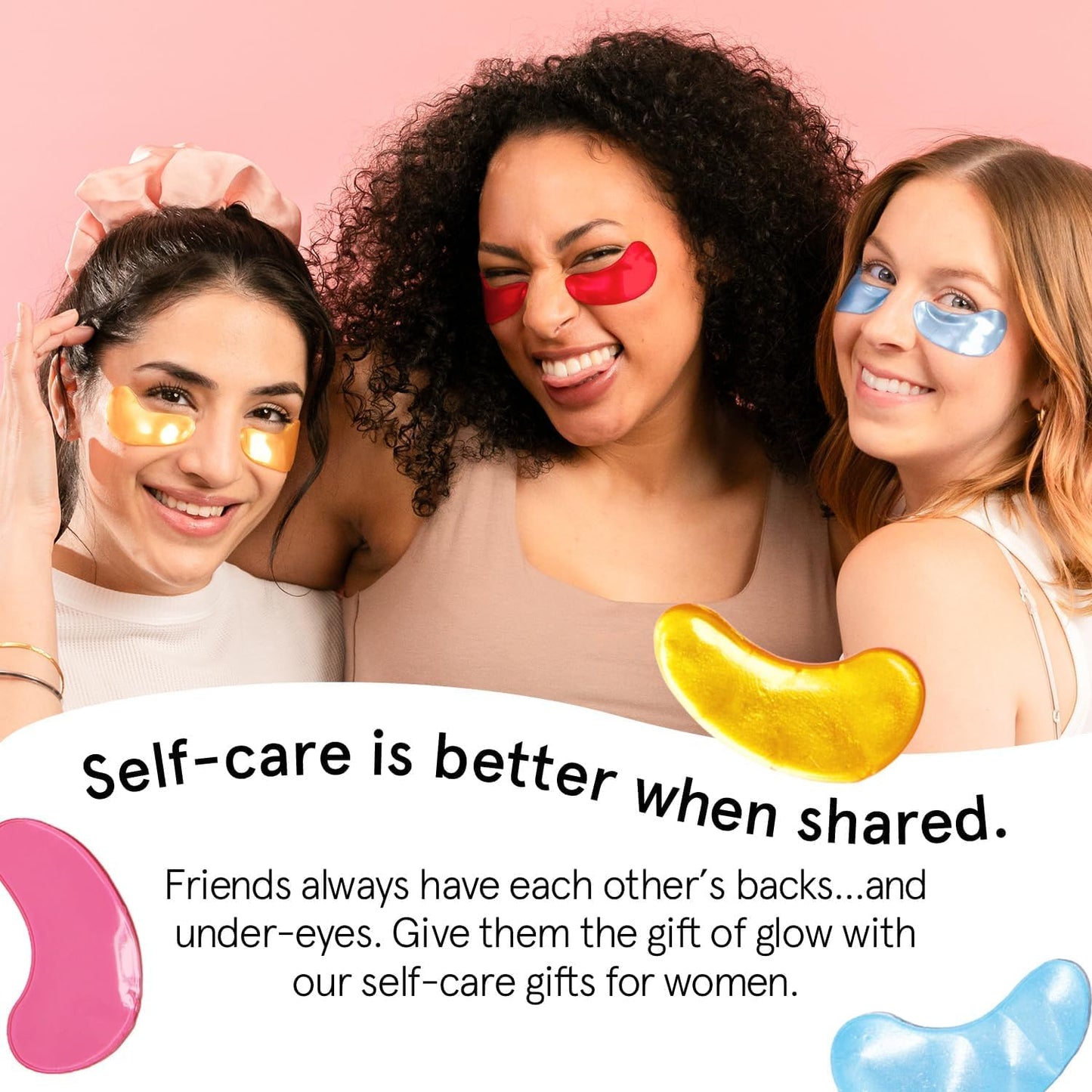 grace & stella Under Eye Patches (12 pairs) Eye Masks for Puffy Eyes and Dark Circles - Graduation Gifts for Teens, Birthdays, Bachelorette Party Favors, Self Care Gifts for Women - Vegan Cruelty-Free