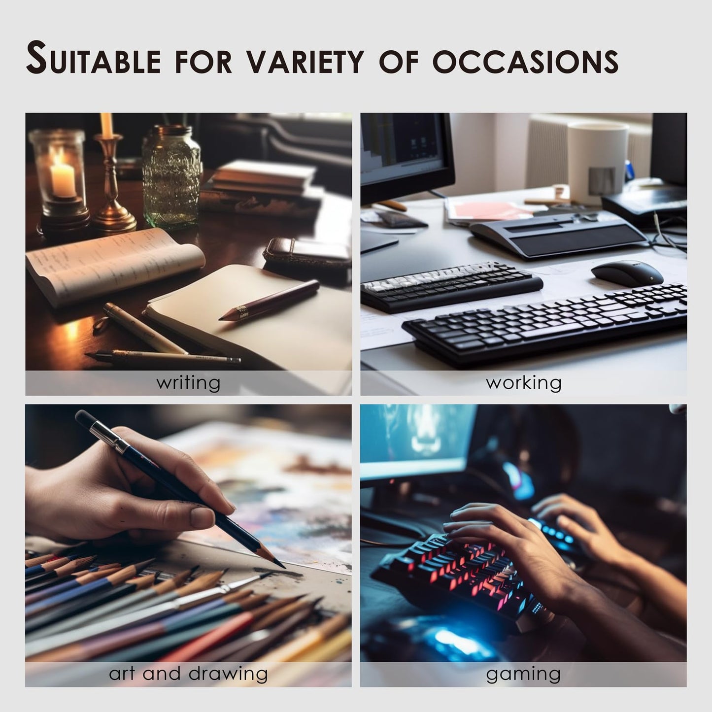 Distressed Leather Desk Mat - Non-Slip PU Desk Pad for Office and Home - Desk Organization and Accessories - Ideal for Large Mouse Pad and Desk Mats on Top of Desks(Forest Green,31.5"x 15.7")