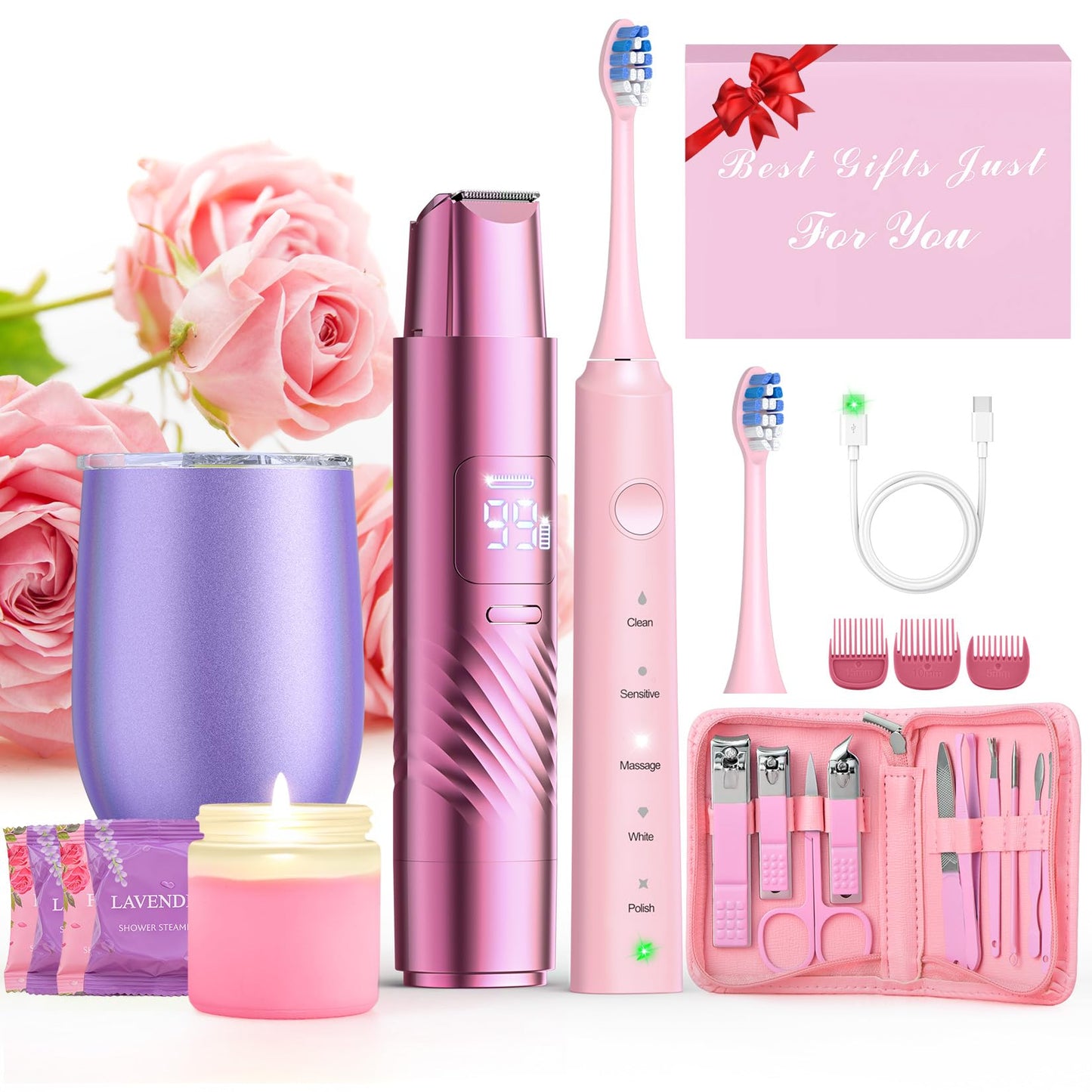 Mothers Day Gifts for Mom, Unique Mothers Day Gift Idea, Birthday Gifts for Women Wife Girlfriend Coworker Daughter Mom Sister, Gifts Basket for Women, Precious Self Care Birthday Gifts Set