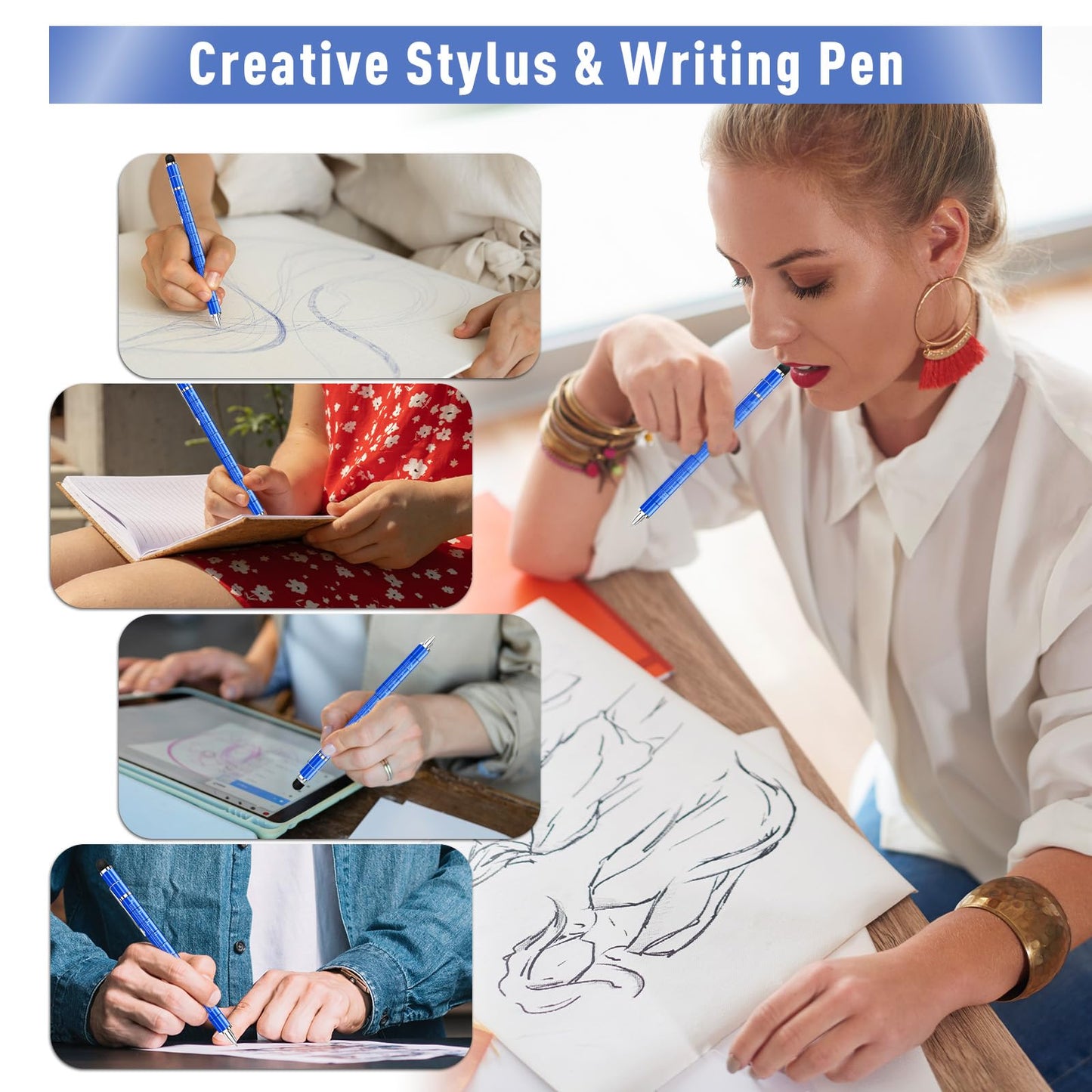 Gifts for Teens Fidget Pen, 2026 College Graduation Gift for Her Him Teens, Anniversary Birthday Gift for Men Him Husband, Father Day Gifts from Wife Daughter, Multifunction Pen for Cool Stuff Gadgets