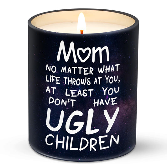 Mothers Day Gifts for Mom from Daughter, Son - Moms Birthday Gift Ideas, Cool Birthday Gift for Moms - Funny Mothers Day Candle, mom Soy Wax Candle