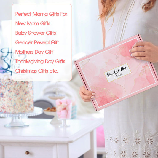 iAOVUEBY New Mom Gifts & Baby Girl Gifts, Baby Shower Gifts for Mom to Be, Pregnancy Gifts for Expecting Mom, First Time Mothers Day Gift for New Mom, Pregnancy Gifts for Women and Baby