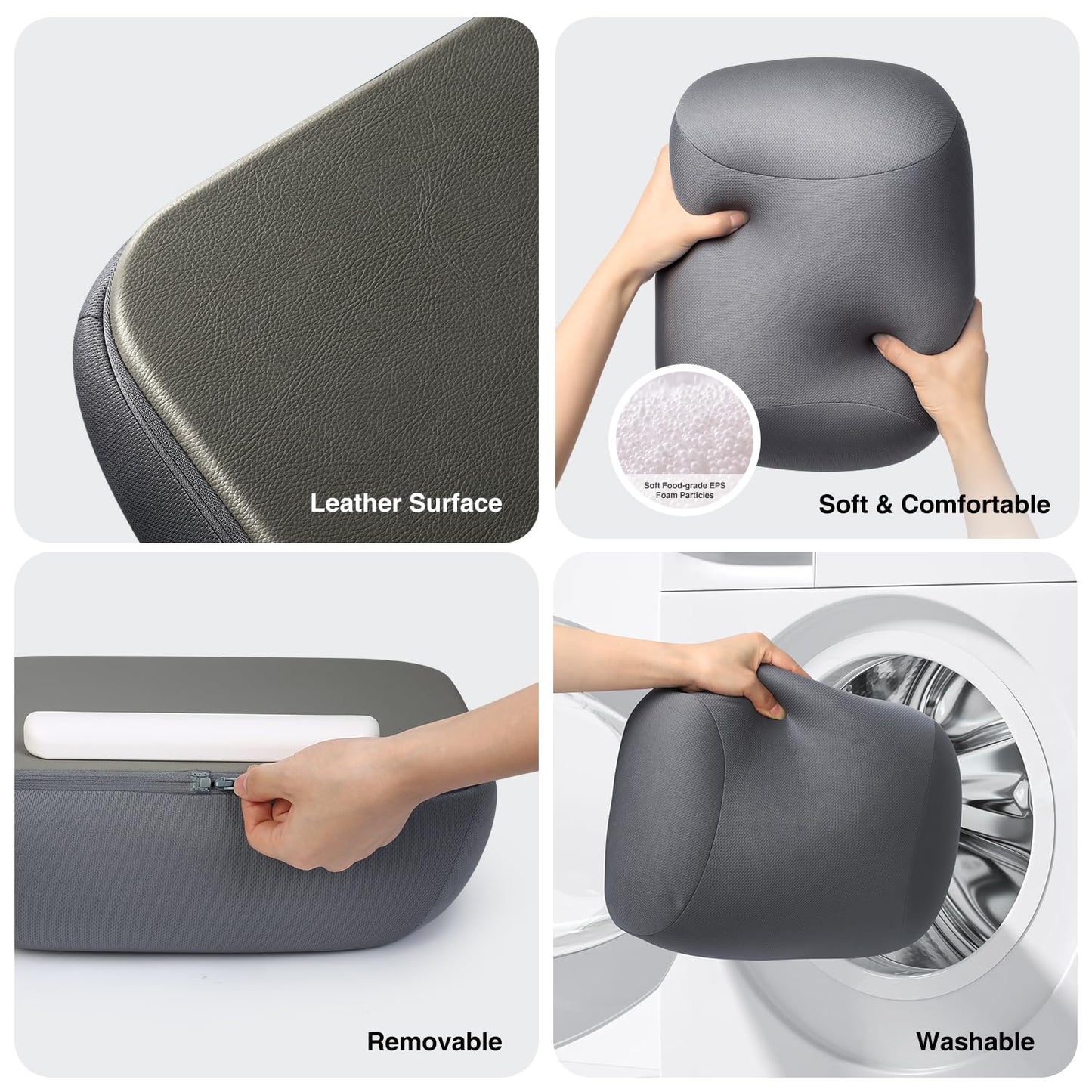 elitehood Book Stand, Comfortable Book Stand with Pillow Pad for Hand Free Reading in Bed, Bed Book Lap Holder - Minimize Neck Strain & Perfect Idea for Book Lovers in Dorm Room or Anywhere
