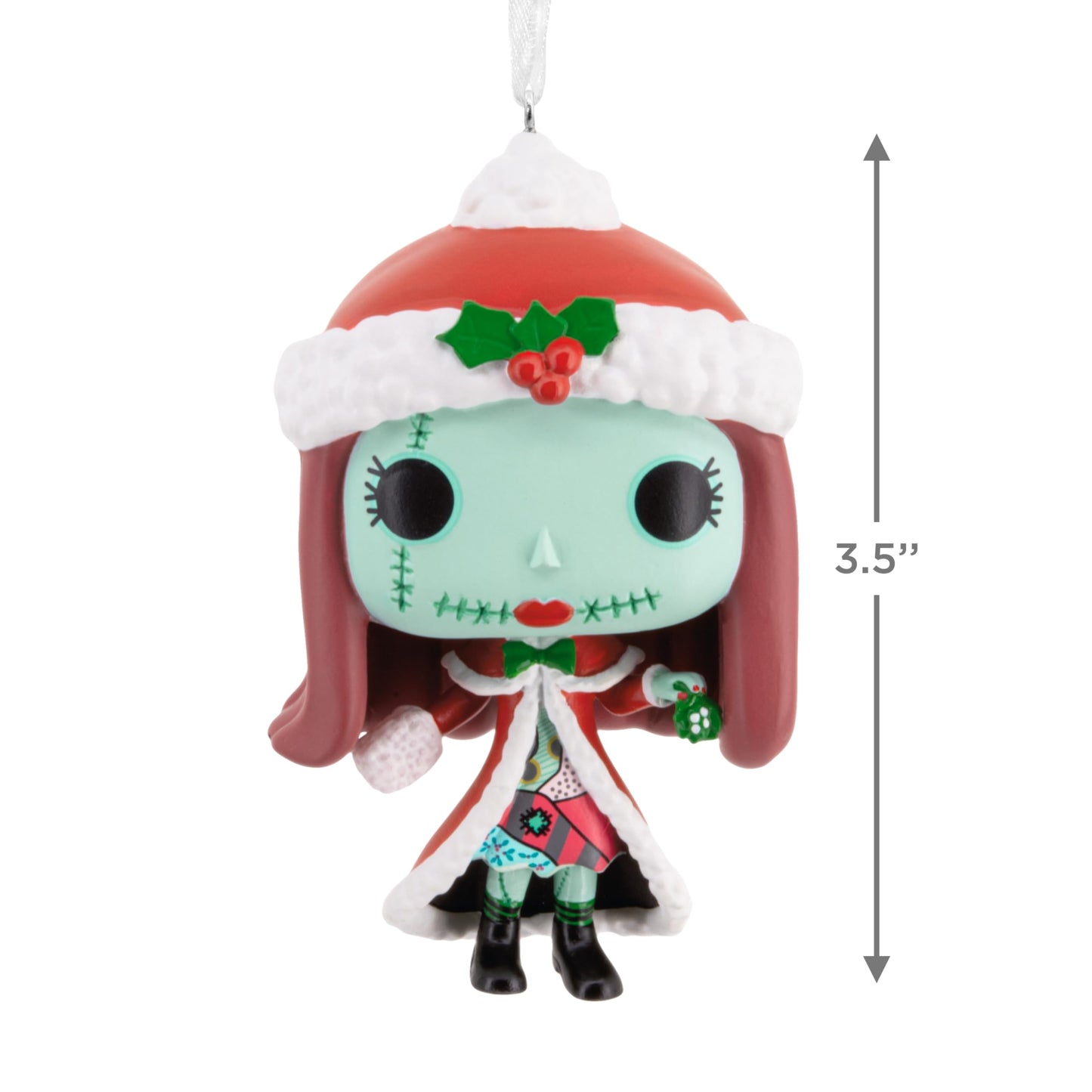 Hallmark Christmas Ornament, Disney Tim Burton's The Nightmare Before Christmas Festive Sally Funko POP! Ornament, Gifts for Disney Fans