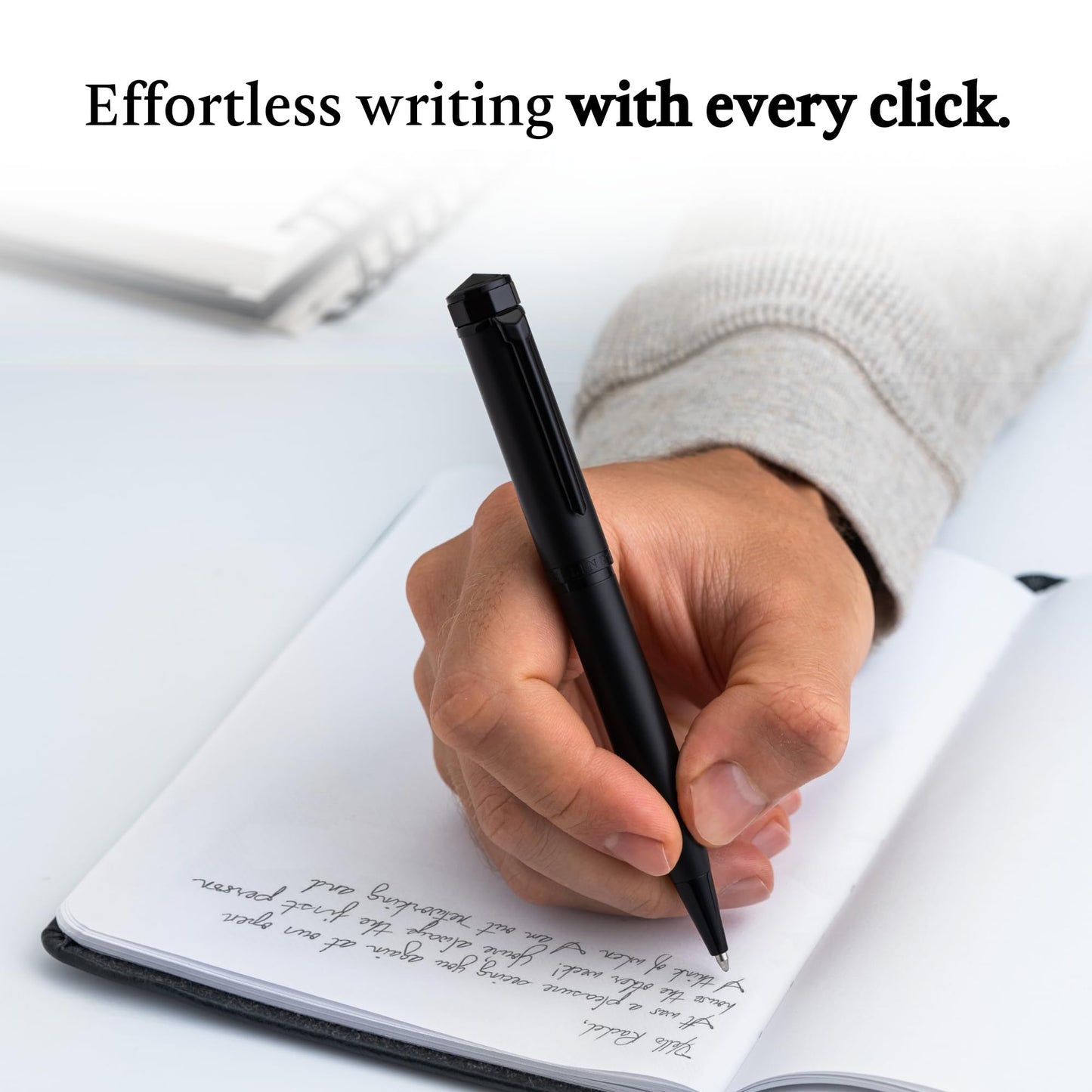 Ellington Pens Luxury Ballpoint Pen – Premium Quality, Smooth Writing Experience, Elegant Design, Includes 2 Ink Refills (Black & Blue) – Ideal for Professionals and Gift Giving