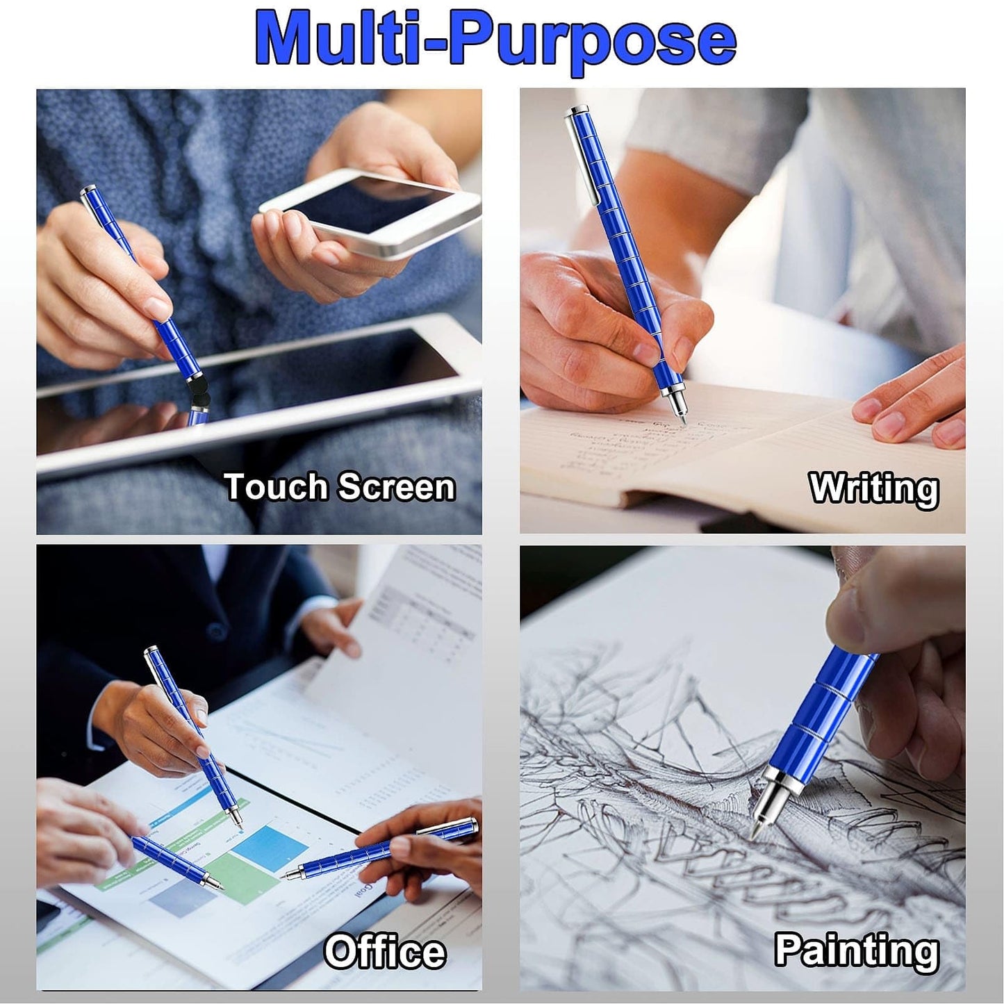 Magnetic Fidget Pen Gifts for Teens - Birthday Gifts for Men,Father, Adults, Office Desk Accessories ADHD Anxiety Relief Desk Toys for Office Workers Cool Gadget Stuff for 14 15 16 17 18 Year Old Boy