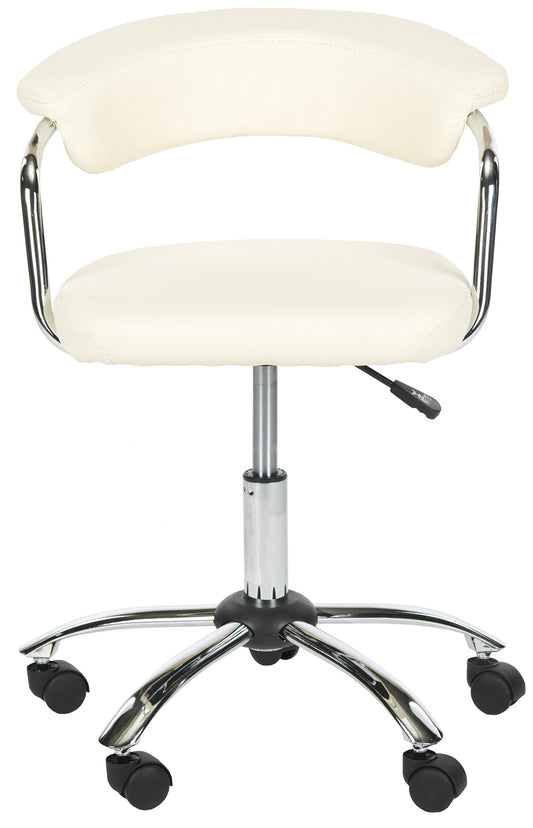SAFAVIEH Home Collection Pier Cream Desk Chair