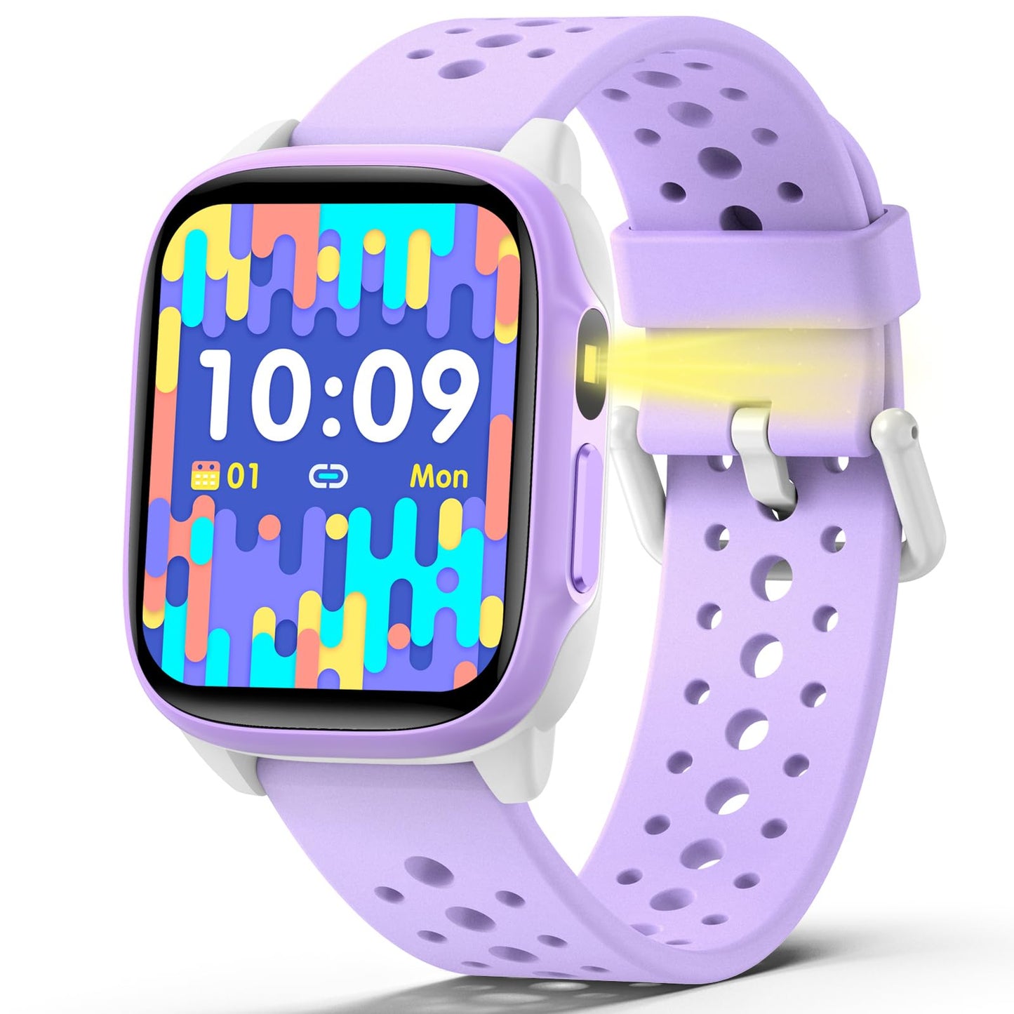 meoonley Kids Watch with 140 Sports Modes, 1.5" Kids Fitness Tracker, Girls Smart Watch, No APP/Phone Required, Sleep Monitor, Heart Rate, Puzzle Games, IP68 Waterproof,Gifts for Girls Teens Aged 6-15