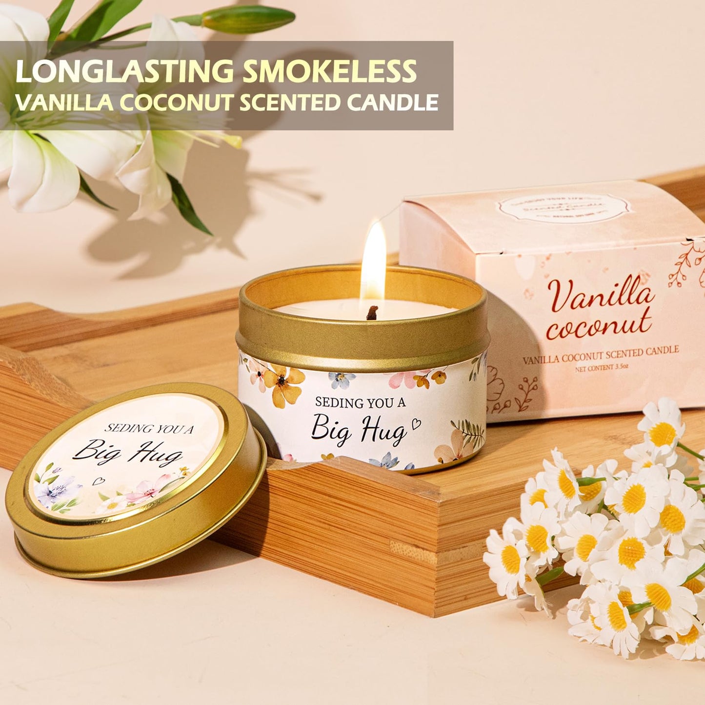 Mothers Day Gifts for Mom Wife Grandma Her Friends Sister,Birthday Gifts for Women Mom Daughter, Get Well Self Care Gift,Sympathy Gift Baskets Spa Gifts Set Thinking of You Inspirational Gift