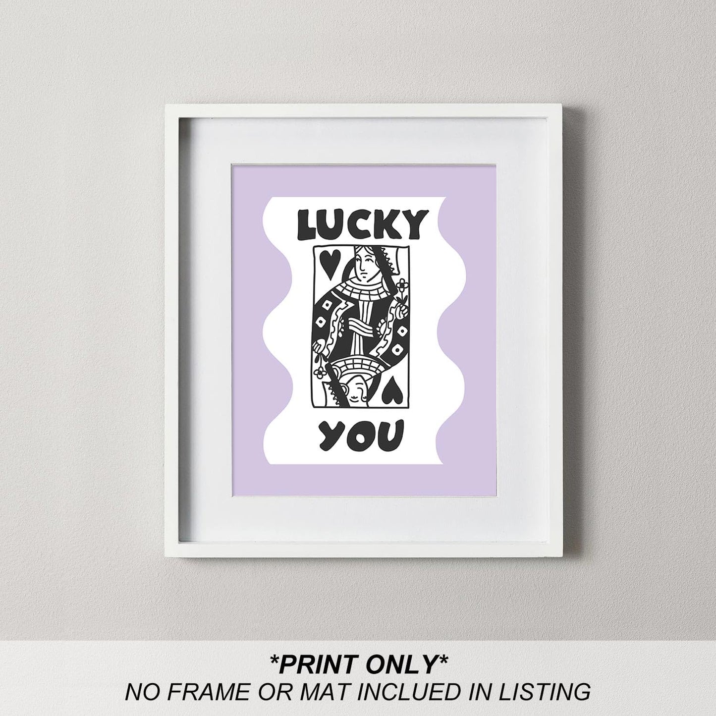 heilkee Purple Preppy Wall Decor Pastel Purple Aura Gradient Poster Trendy Funky Prints Inspirational Quotes Wall Art Set of 6 Spiritual Gifts for Women(UNFRAMED 8x10in)