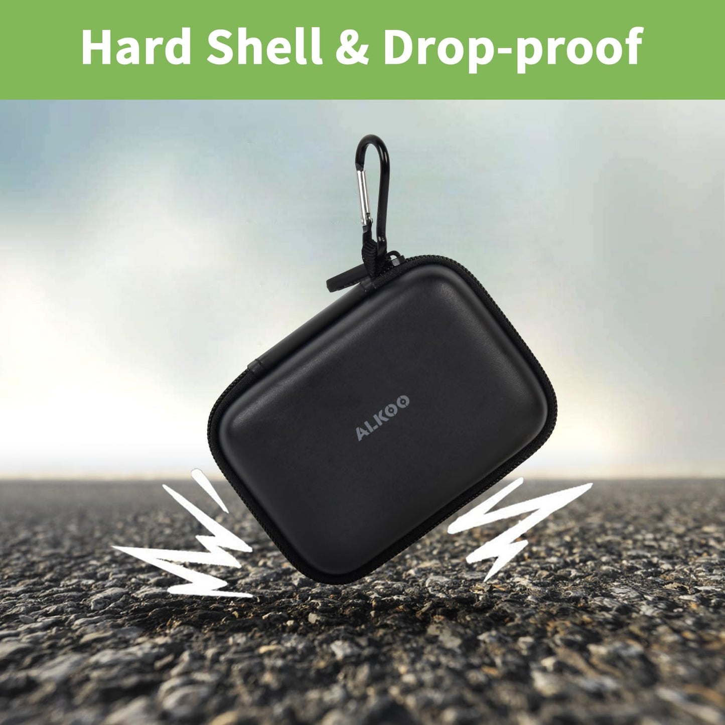 Portable Charger Case Compatible with Anker MagGo Power Bank (10K) 15W MagSafe Battery Pack, Storage Holder for 633/622/621/321/A1654 10000mAh 5000mAh Cell Phone Power Delivery - Carrying Bag Only