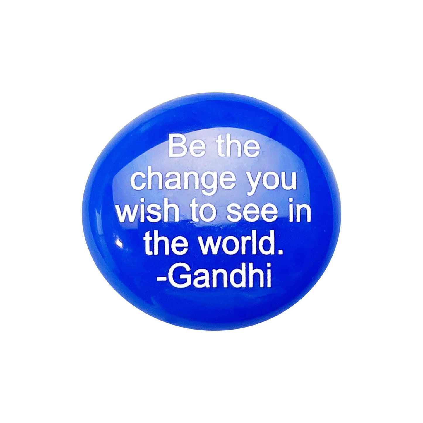 Lifeforce Glass Encouragement Stones, Motivational and Inspirational Quotes and Sayings on Translucent and Opaque Glass Stones, Set of 6 in a Deluxe Box