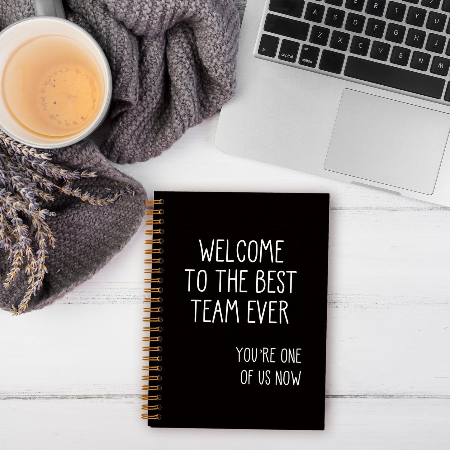 OXW Welcome to The Team Gifts Notebook, Team Gifts for Employees, Welcome Gift for Coworker Staff Colleague Team Member, Employee Appreciation Gifts, Journals for Writing, (5.5'' X 8.3'')